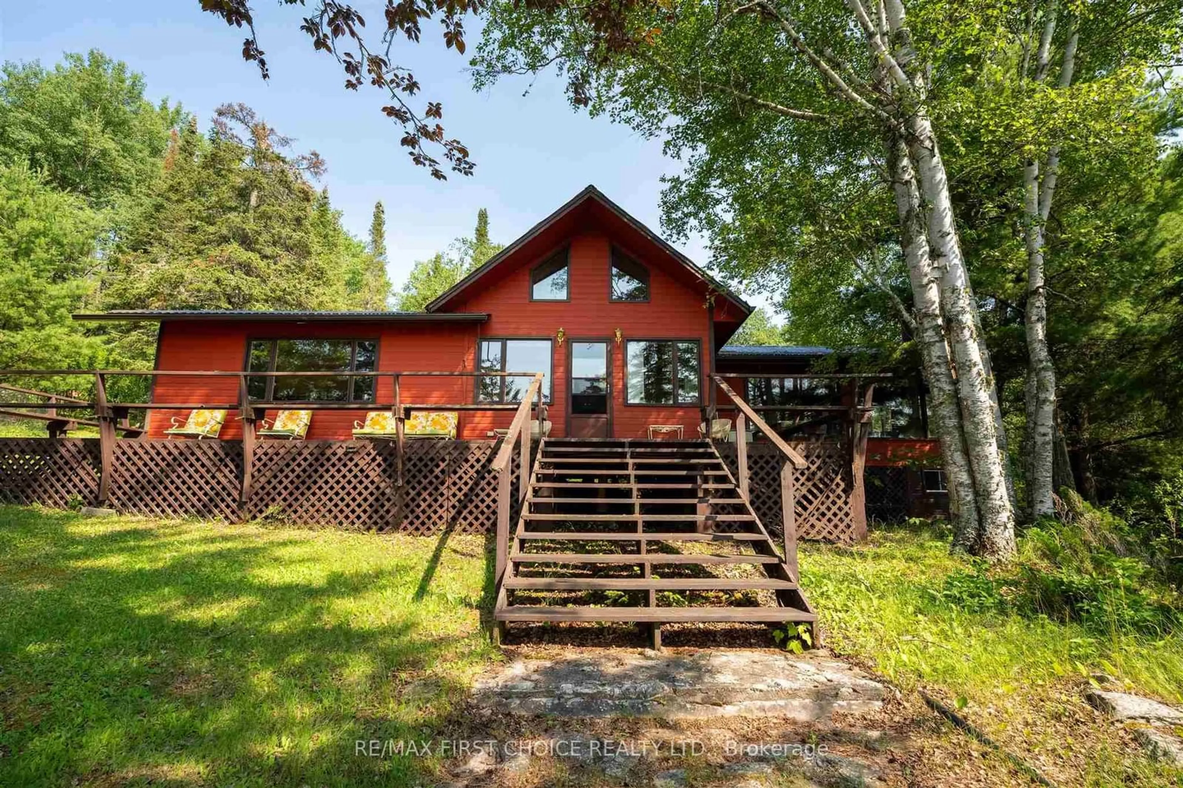 Patio, water/lake/river/ocean view for S986 Winnipeg River, Kenora Remote Area Ontario P0X 1J0