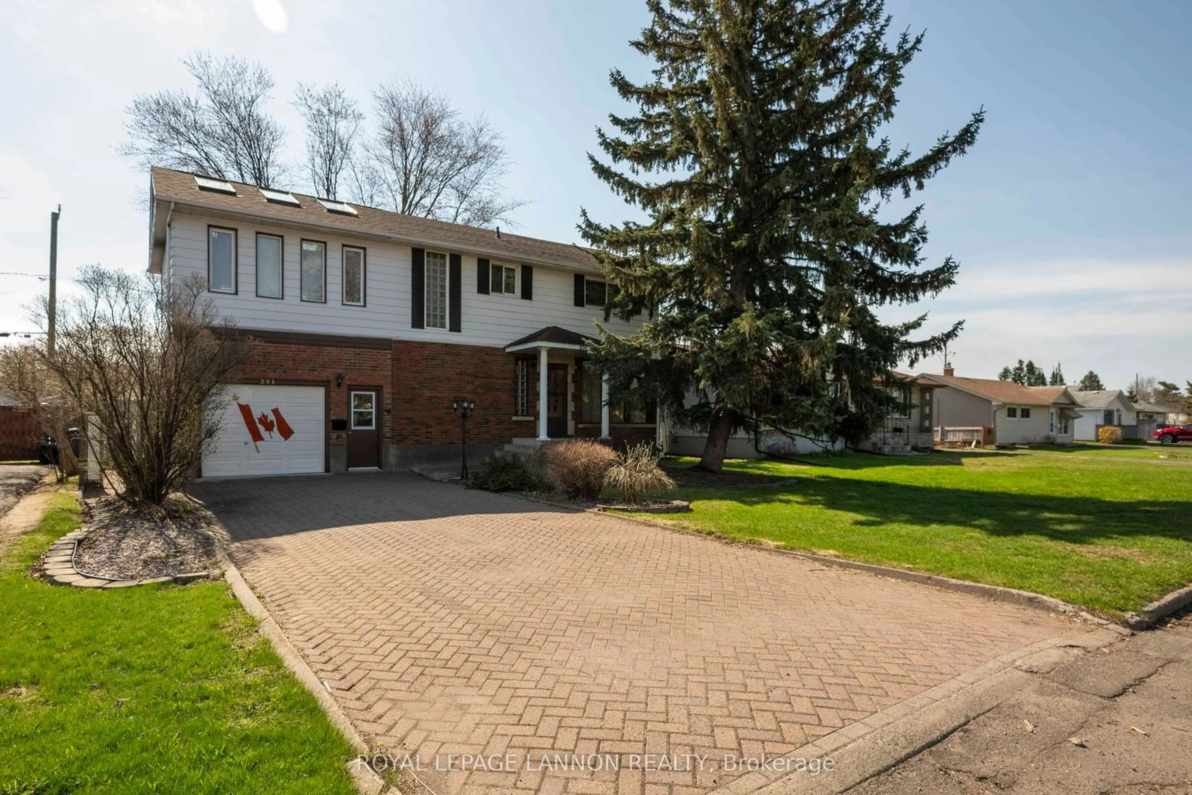 Home with brick exterior material, street for 231 ALDER Ave, Thunder Bay Ontario P7B 4T8