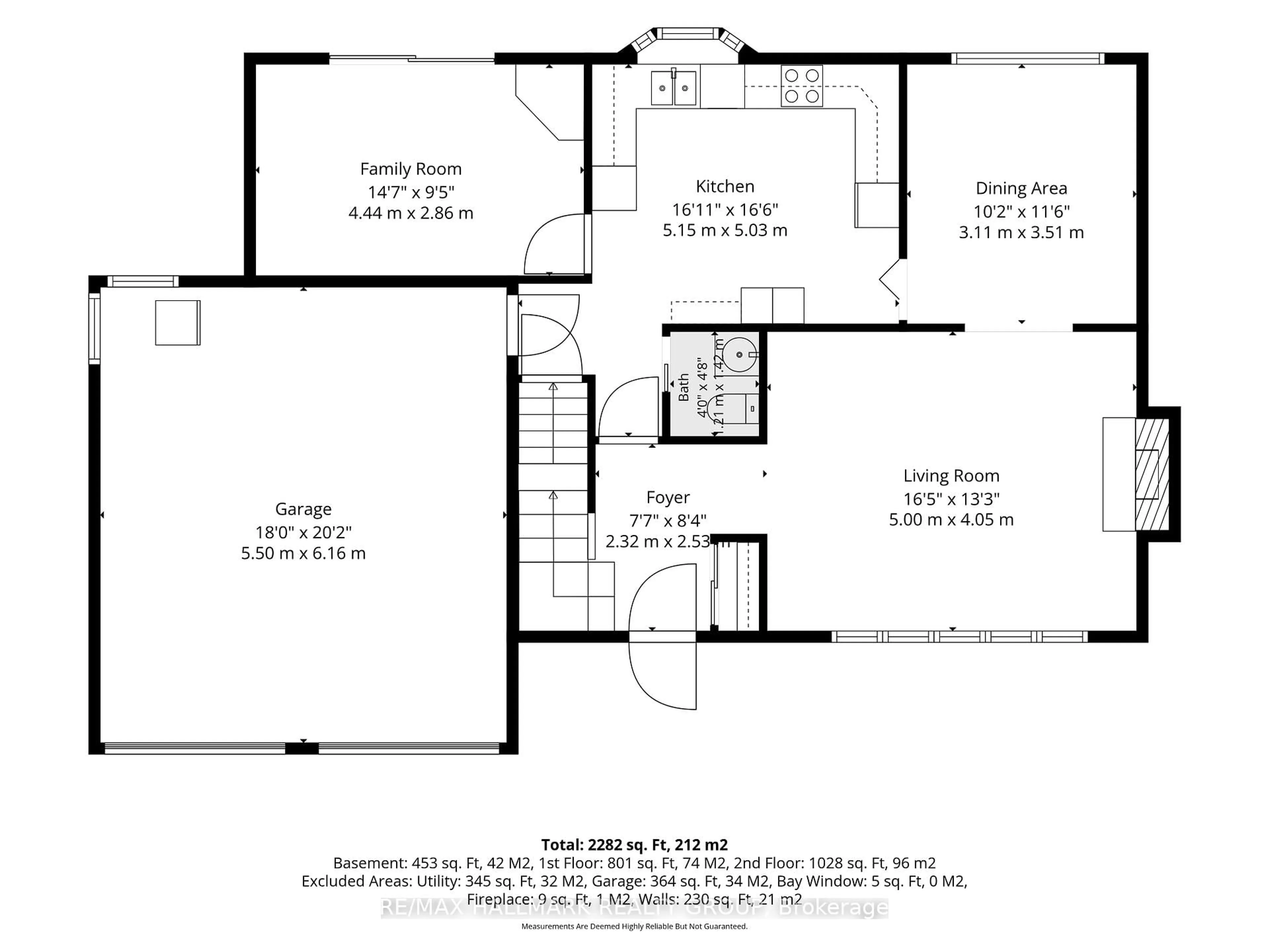 Floor plan for 2067 Woodglen Cres, Ottawa Ontario K1J 6G6
