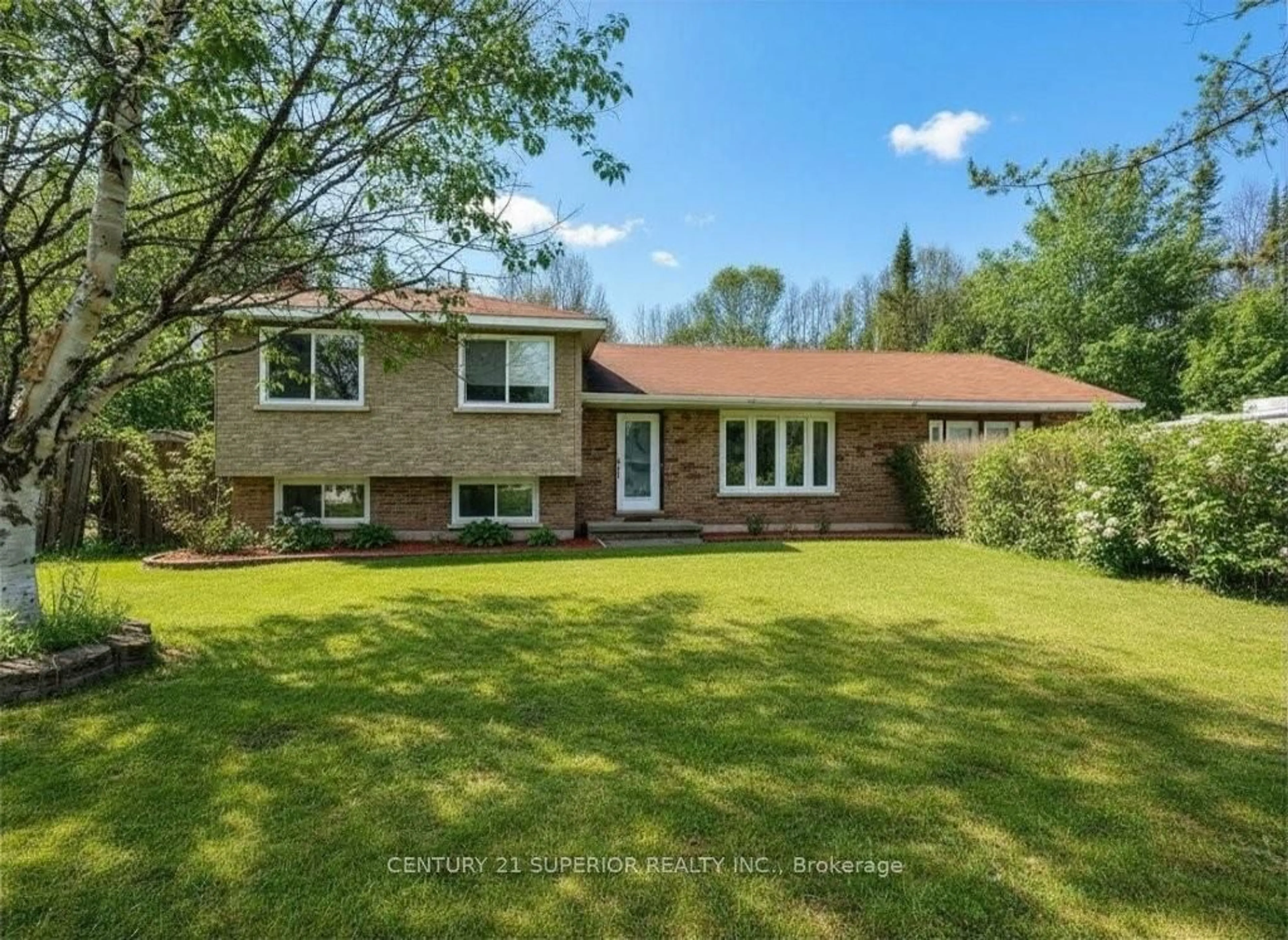 Home with brick exterior material, street for 16 Terrace Heights Drive, Terrace Bay Ontario P0T 2W0