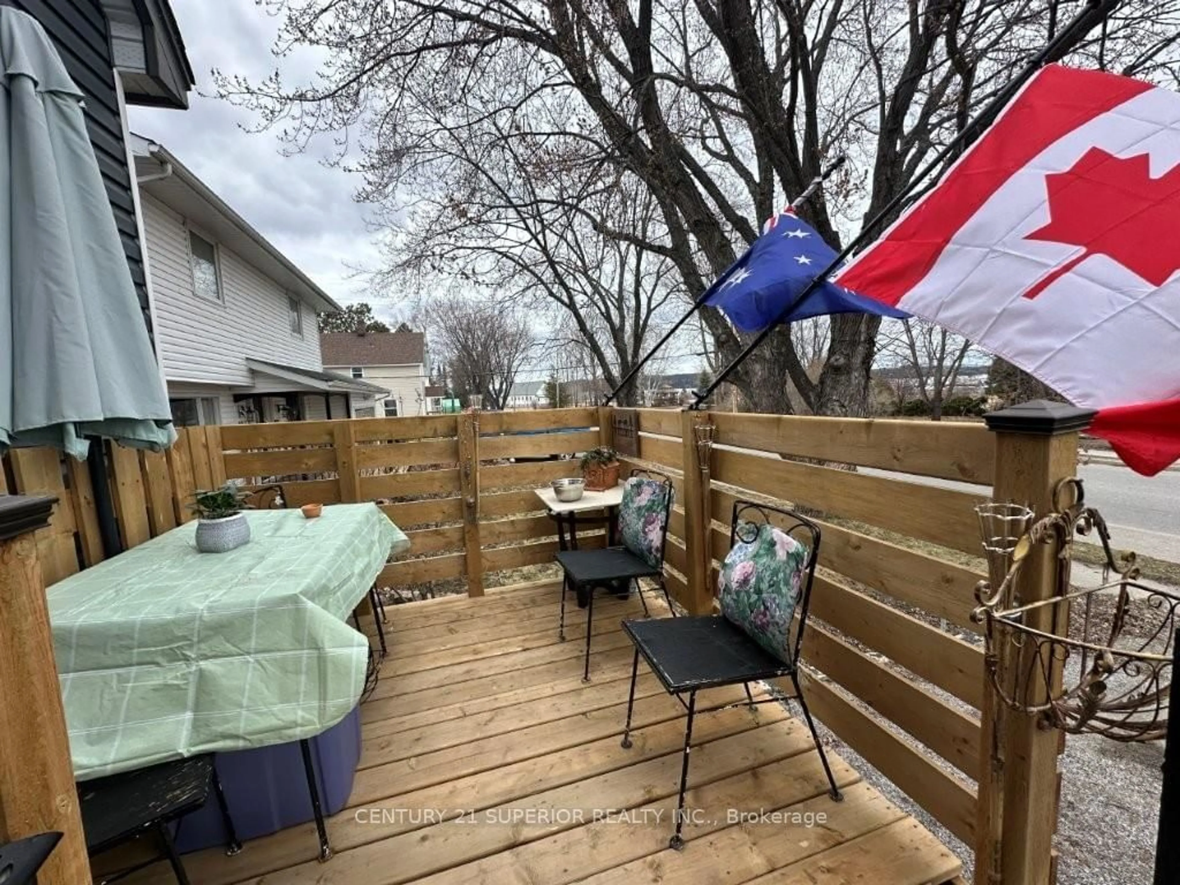 Patio, unknown for 19 White Boulevard, Red Rock Ontario P0T 2P0