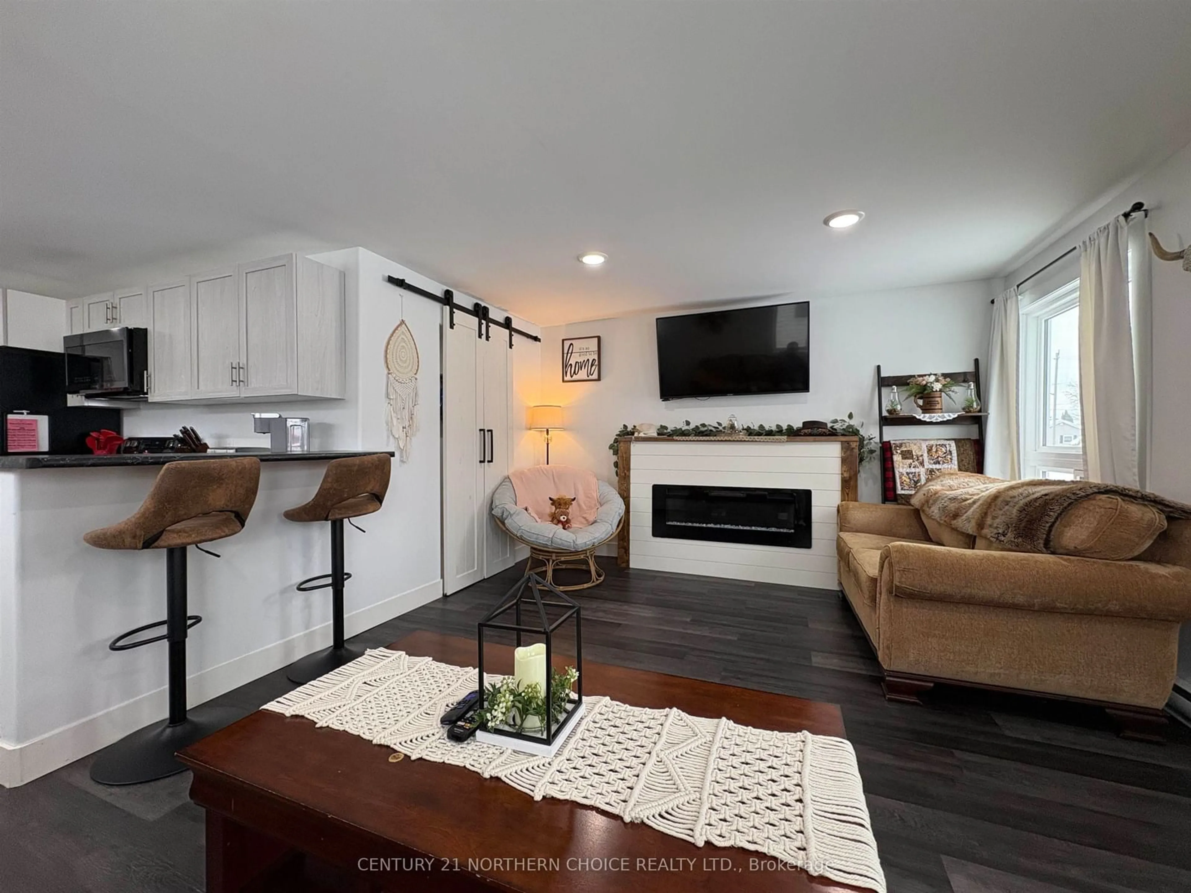 Living room with furniture, unknown for 1026 Third St, Fort Frances Ontario P9A 1S4