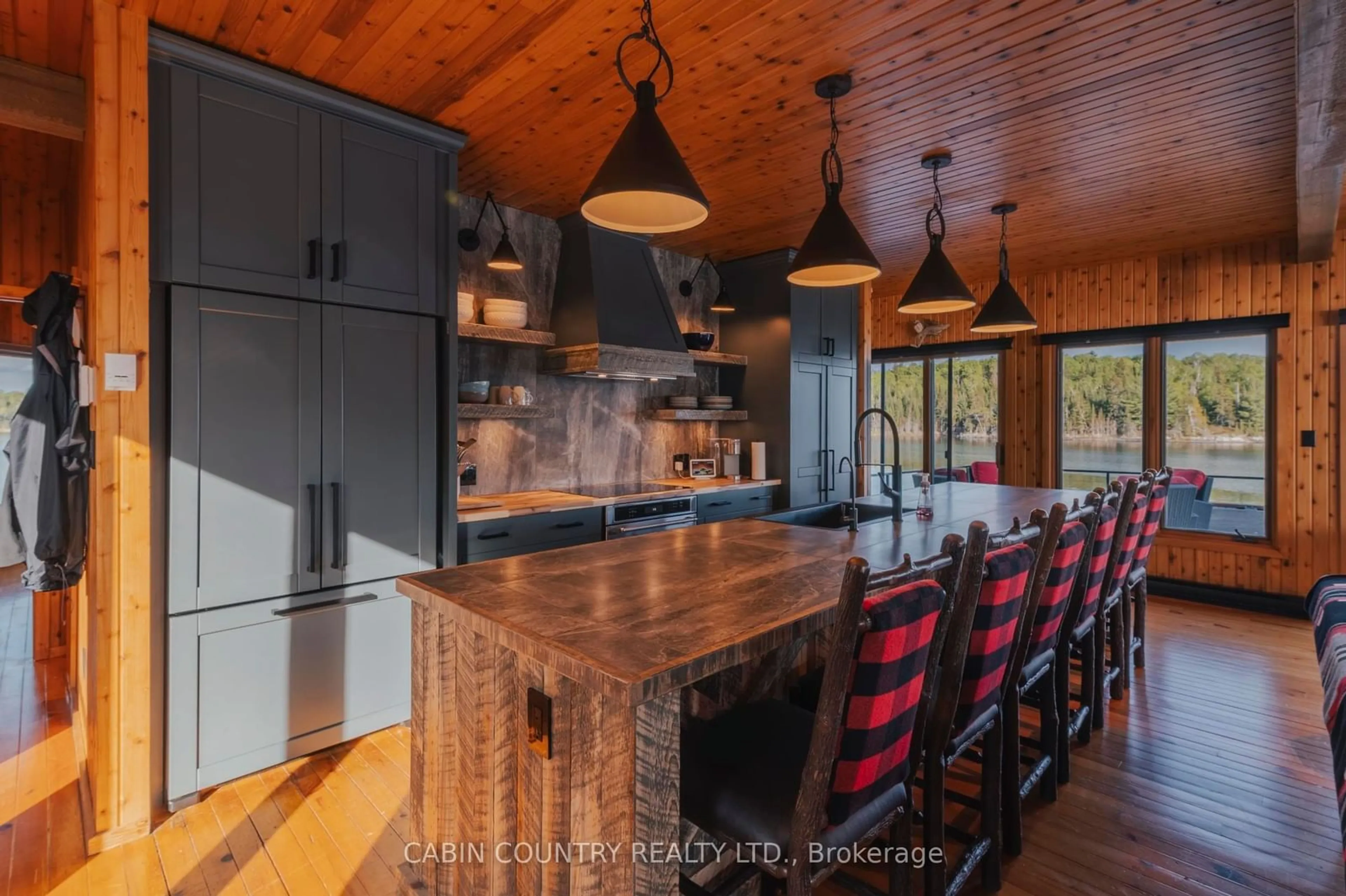 Rustic kitchen, unknown for 22 Whitefish Bay, Sioux Narrows-Nestor Falls Ontario P0X 0A4