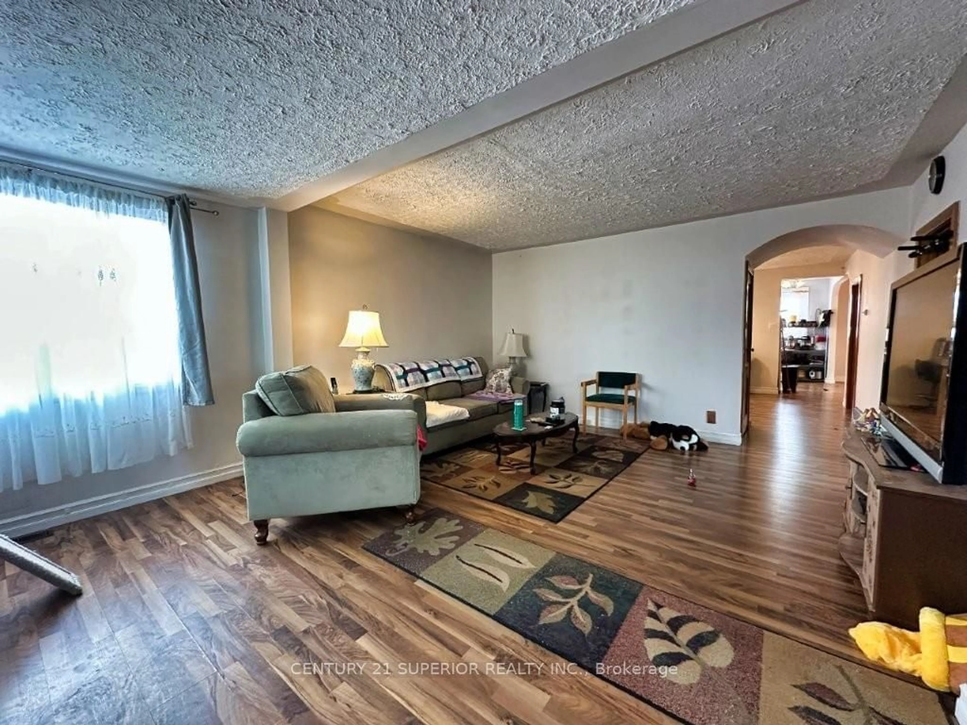 Living room with furniture, unknown for 209 Walker Street, Schreiber Ontario P0T 2S0