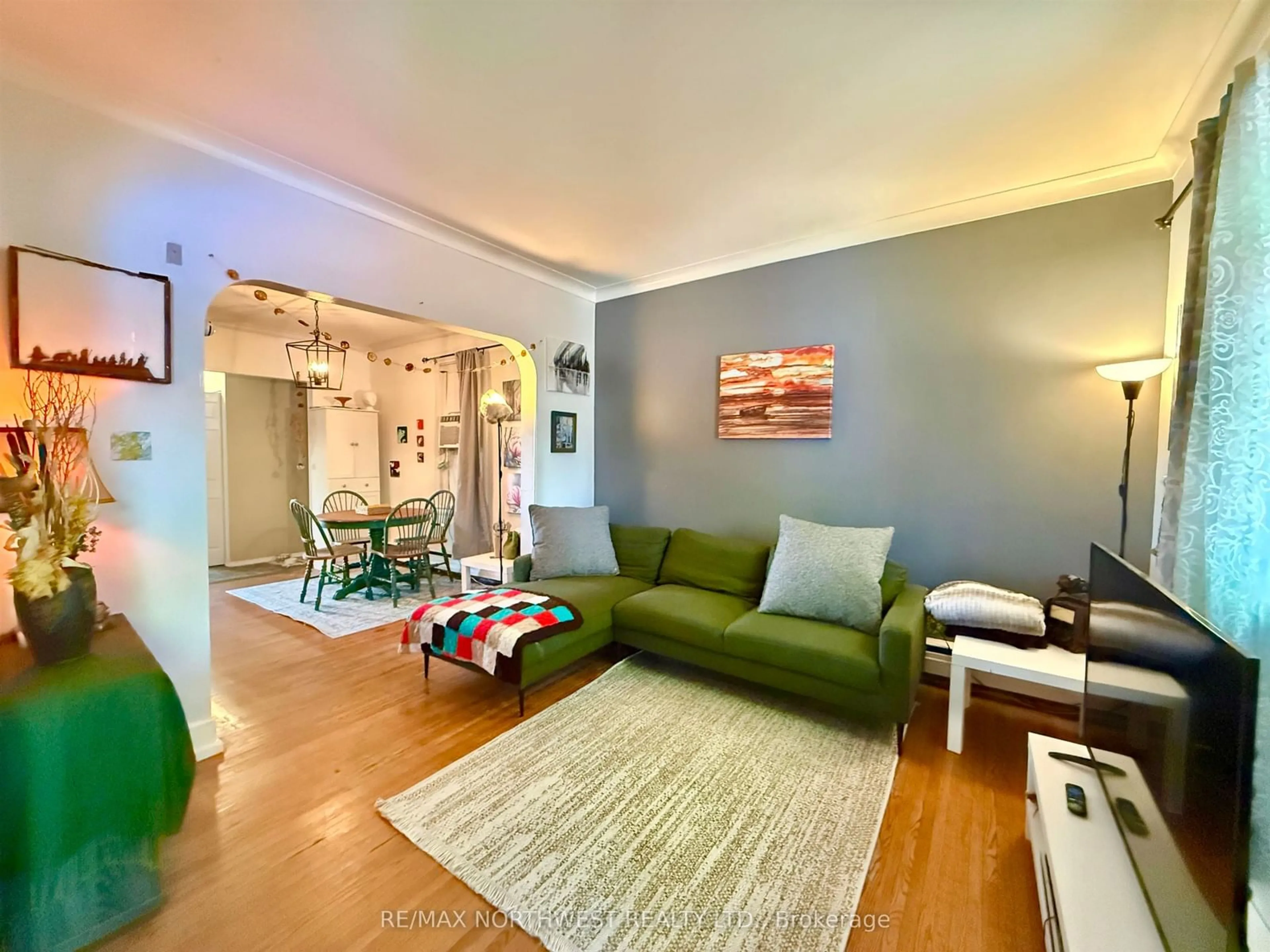 Living room with furniture, unknown for 433 Third St, Kenora Ontario P9N 1J2