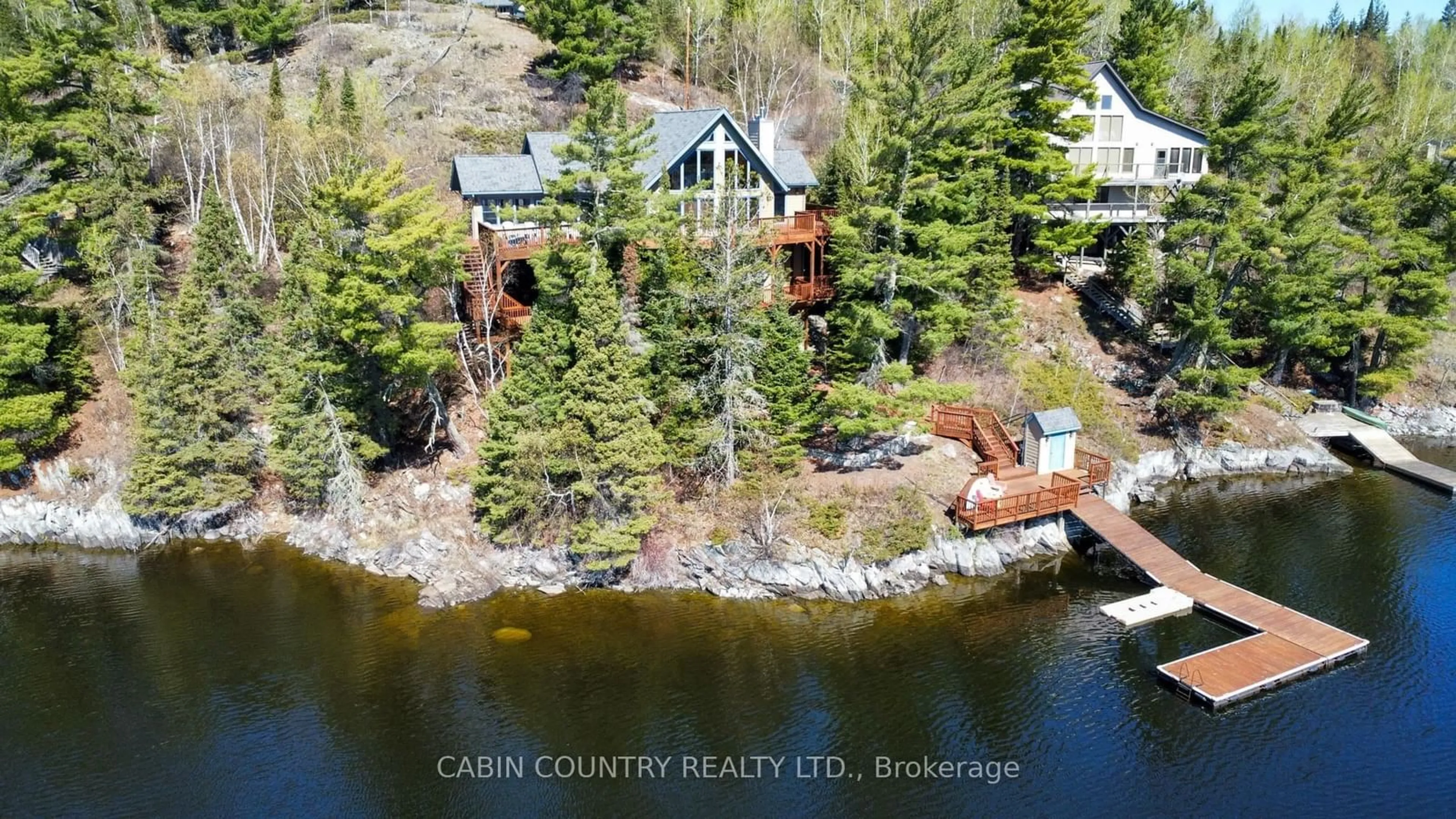 A pic from outside/outdoor area/front of a property/back of a property/a pic from drone, water/lake/river/ocean view for Lot 49 Lily Pad Bay, Kenora Remote Area Ontario P0X 1C0
