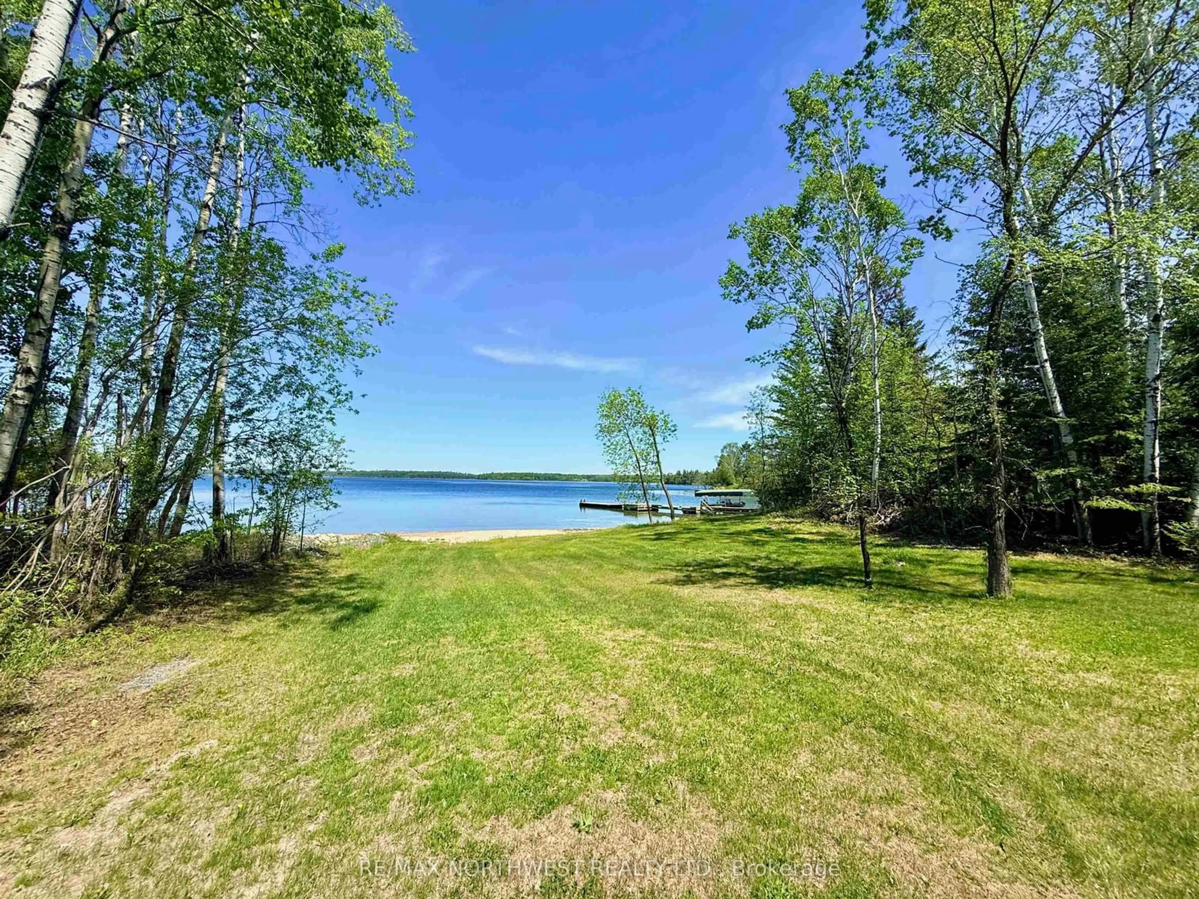 A pic from outside/outdoor area/front of a property/back of a property/a pic from drone, water/lake/river/ocean view for 46 Aztec Drive, Sioux Narrows-Nestor Falls Ontario P0X 1N0
