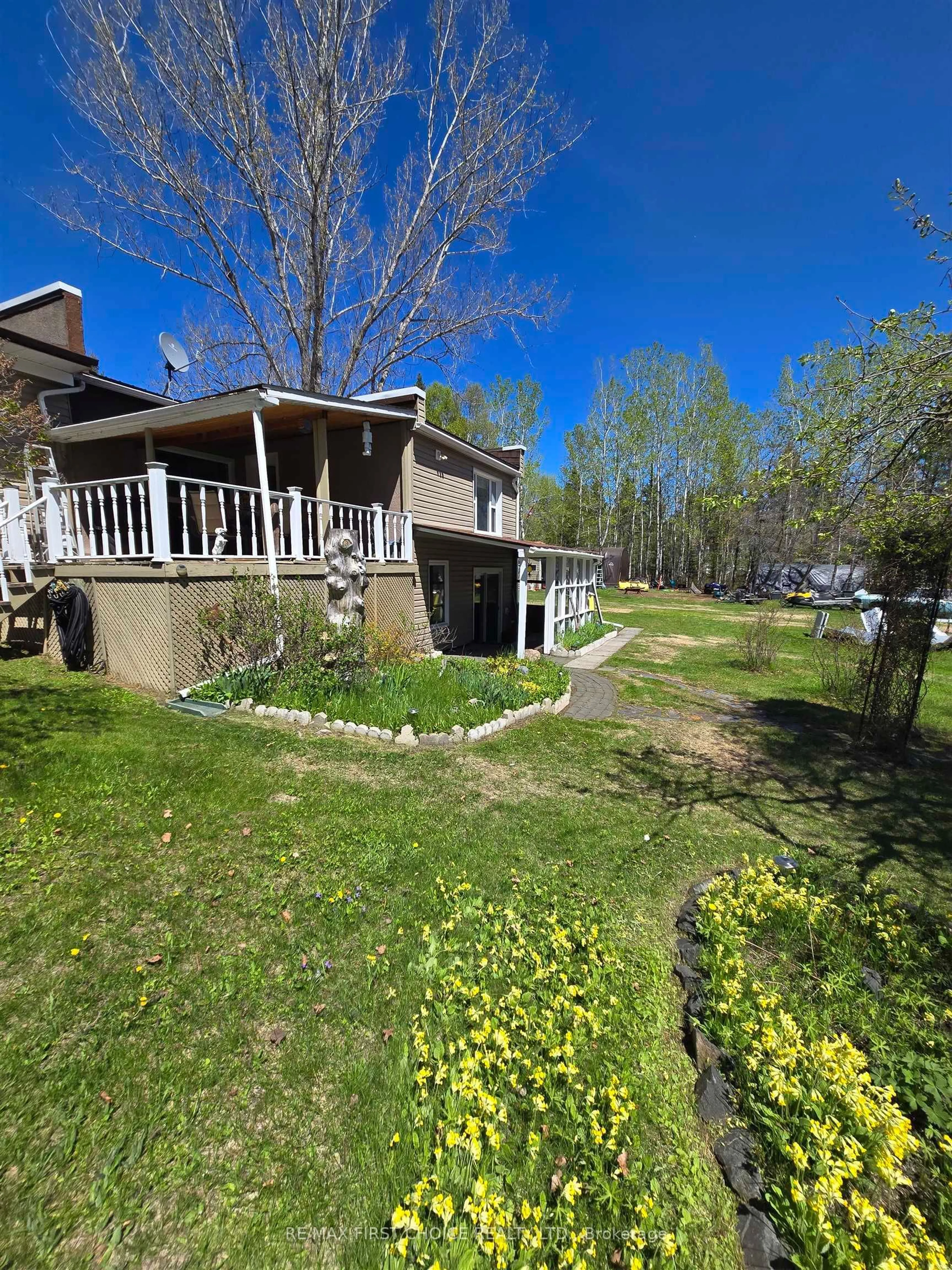 Patio, water/lake/river/ocean view for 491 Lakeshore Dr, Shuniah Ontario P7A 0P9