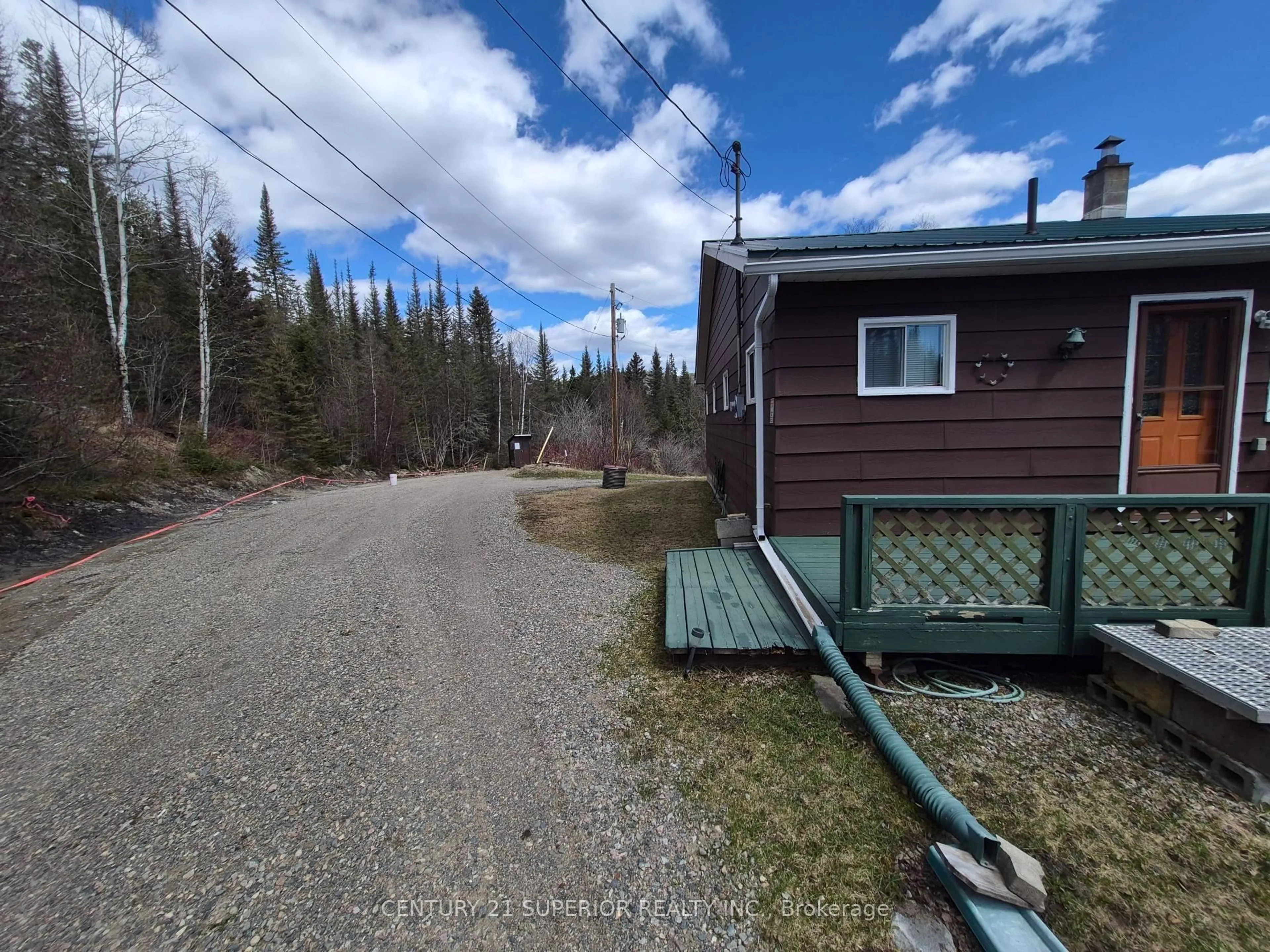 A pic from outside/outdoor area/front of a property/back of a property/a pic from drone, unknown for 8 Jackfish Lake Road, Thunder Bay Remote Area Ontario P0T 2W0