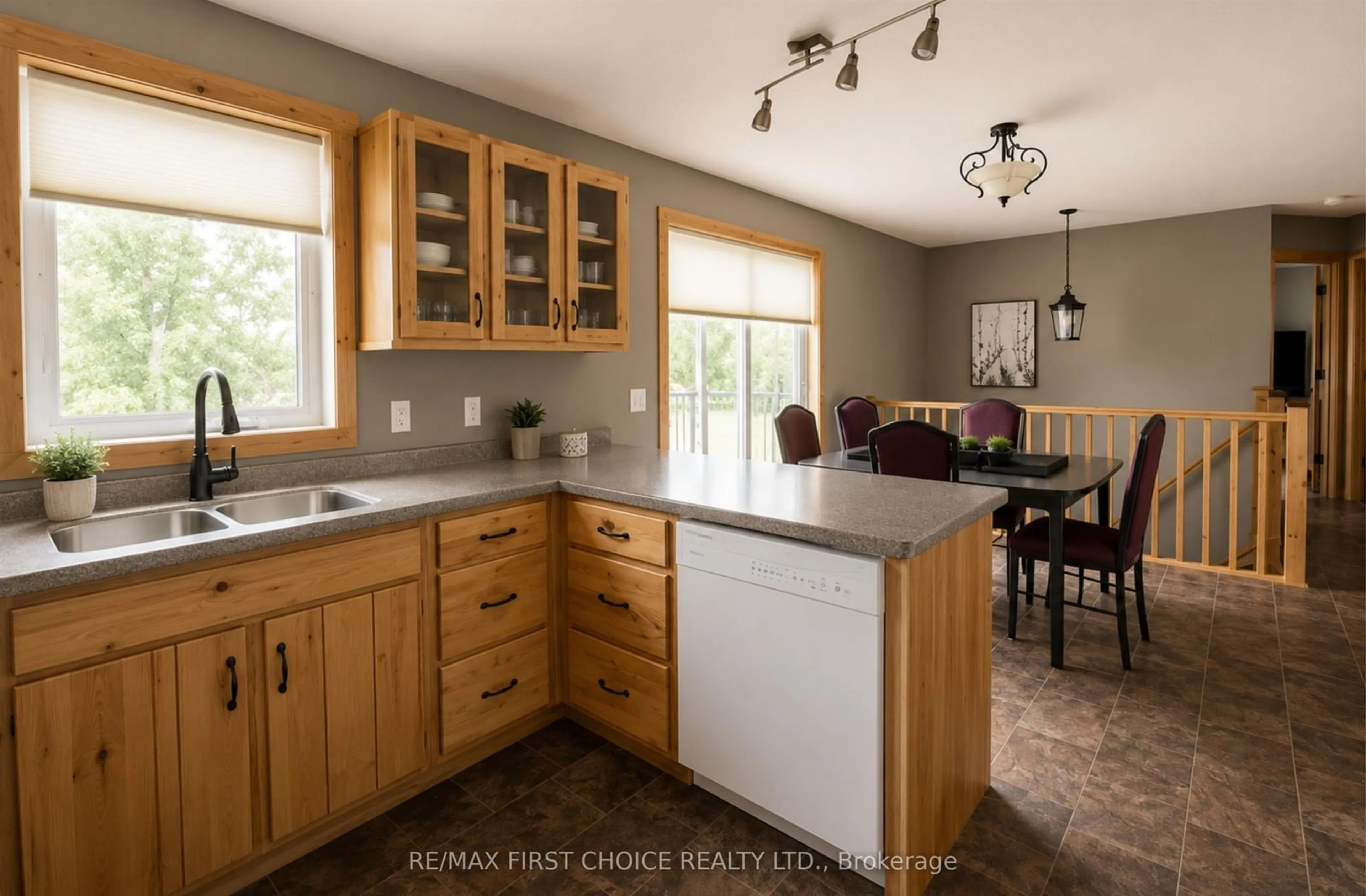 Open concept kitchen, unknown for 6086 Hwy 11/71, Emo Ontario P0W 1E0