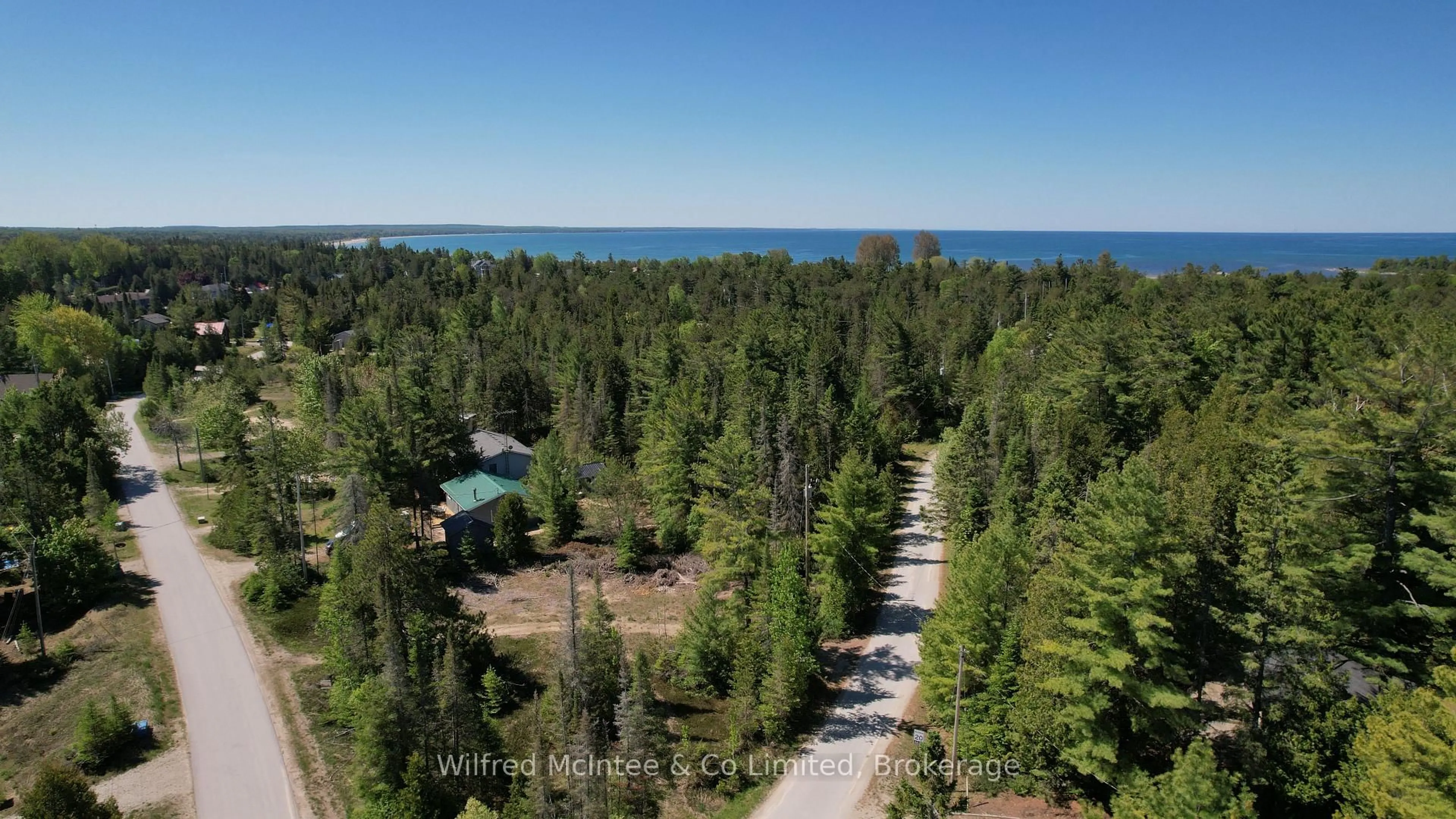 A pic from outside/outdoor area/front of a property/back of a property/a pic from drone, forest/trees view for 220 Ogimah Rd, Native Leased Lands Ontario N0H 2G0