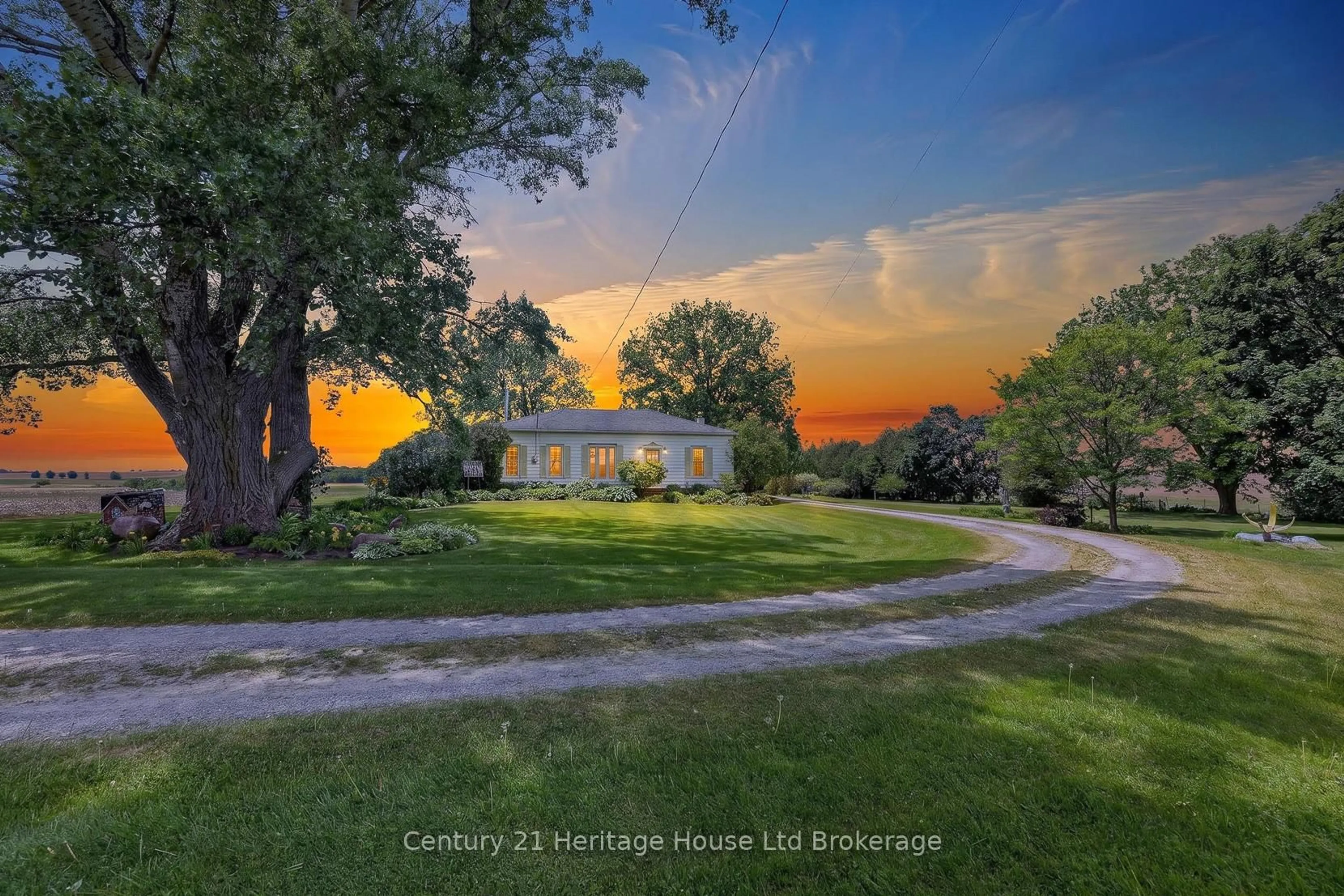 A pic from outside/outdoor area/front of a property/back of a property/a pic from drone, unknown for 776443 Blandford Rd, Blandford-Blenheim Ontario N0J 1M0