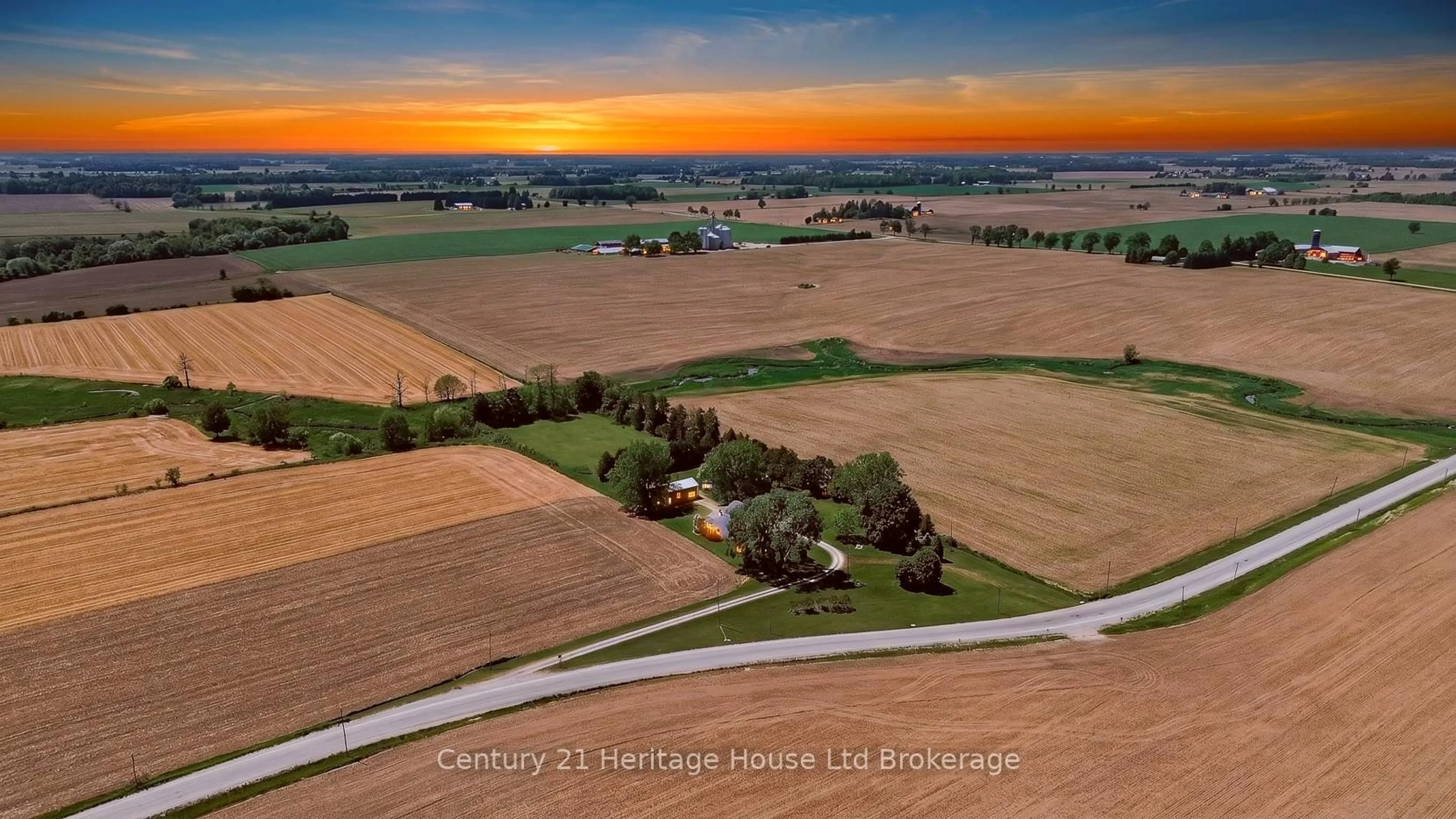 A pic from outside/outdoor area/front of a property/back of a property/a pic from drone, unknown for 776443 Blandford Rd, Blandford-Blenheim Ontario N0J 1M0