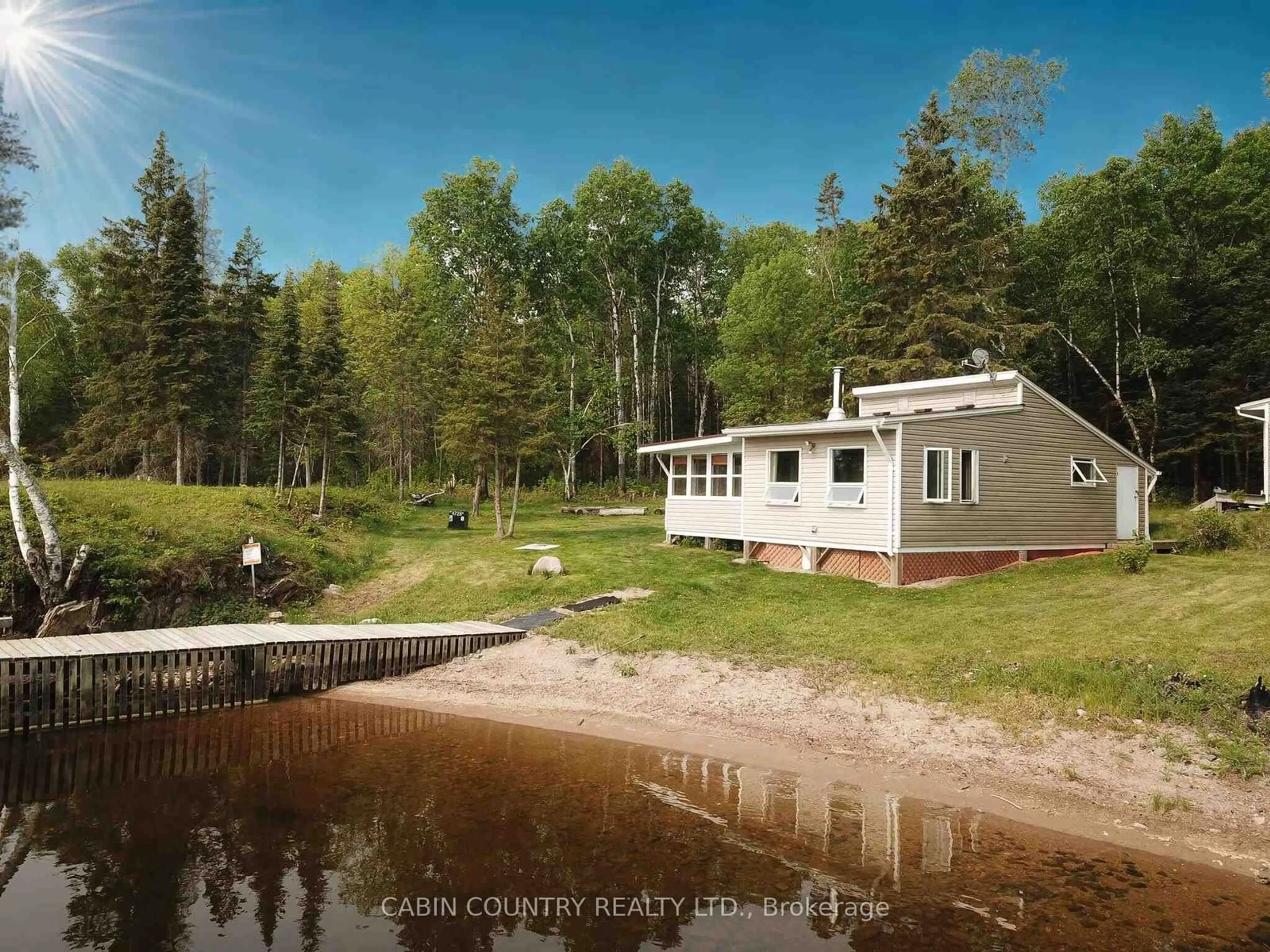 A pic from outside/outdoor area/front of a property/back of a property/a pic from drone, water/lake/river/ocean view for Lot 24 Brule PT, Kenora Remote Area Ontario P0X 1C0