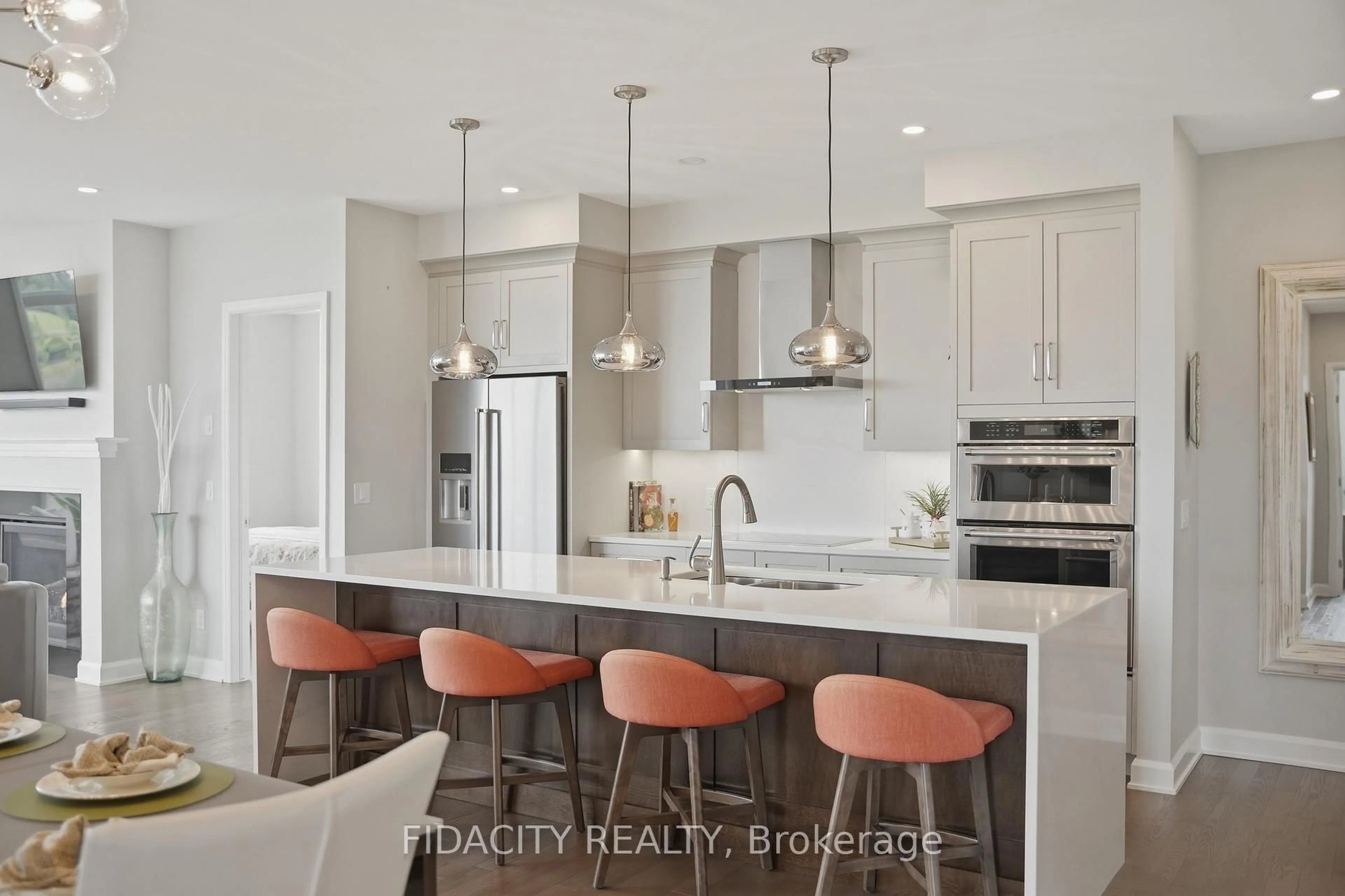 Contemporary kitchen, unknown for 180 Boundstone Way #301, Ottawa Ontario K2T 0M9