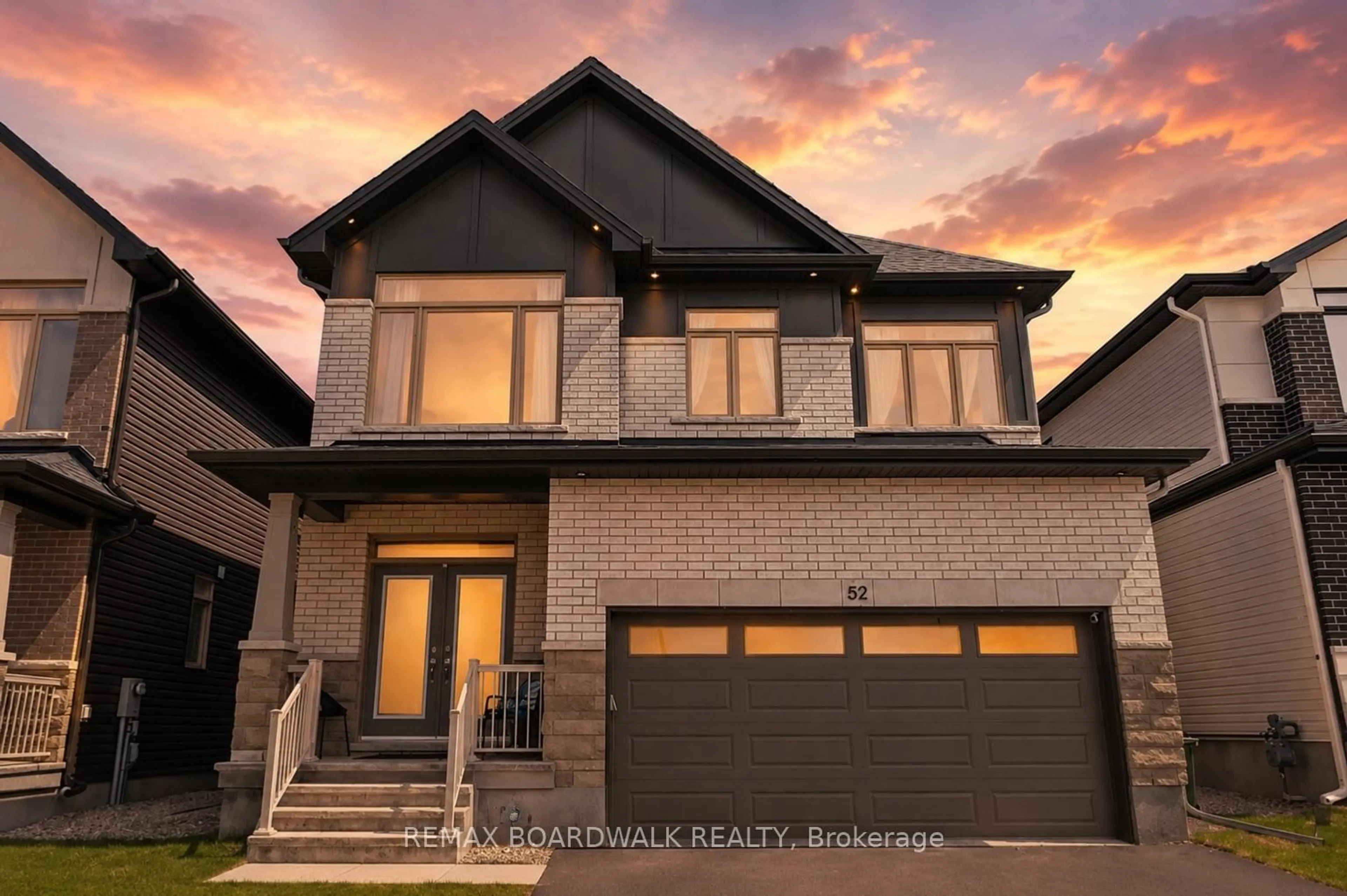 Home with brick exterior material, street for 52 Big Dipper St, Ottawa Ontario K4M 0L7