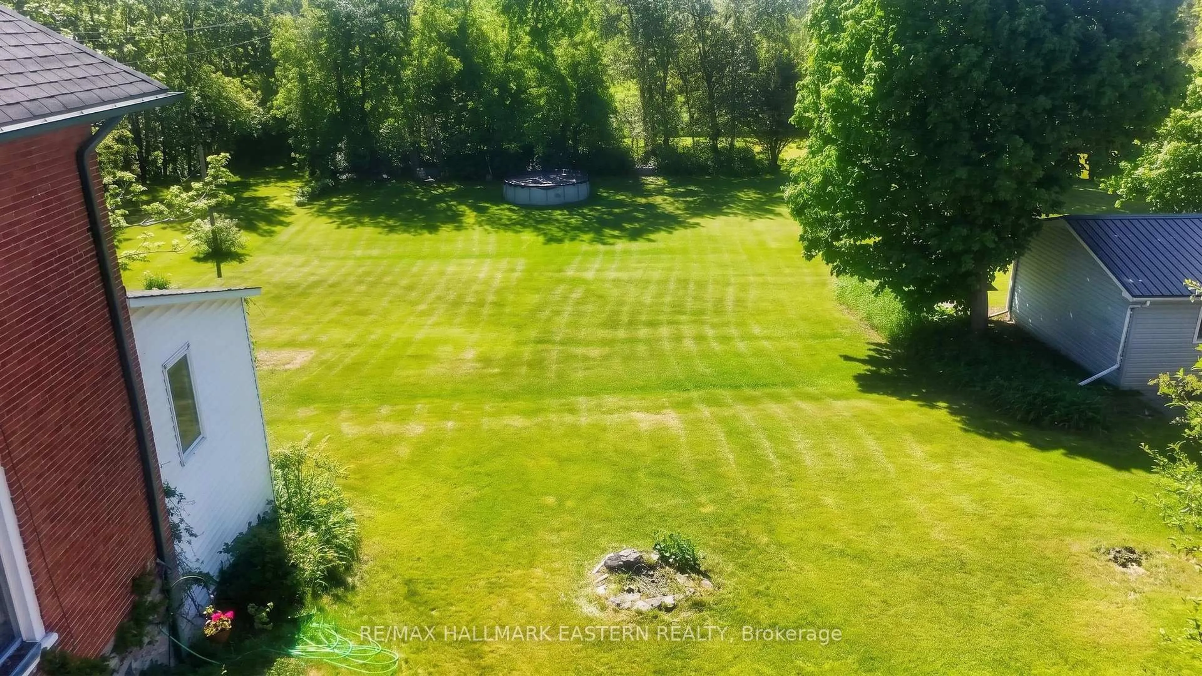 A pic from outside/outdoor area/front of a property/back of a property/a pic from drone, forest/trees view for 45 Spring St, Asphodel-Norwood Ontario K0L 2V0