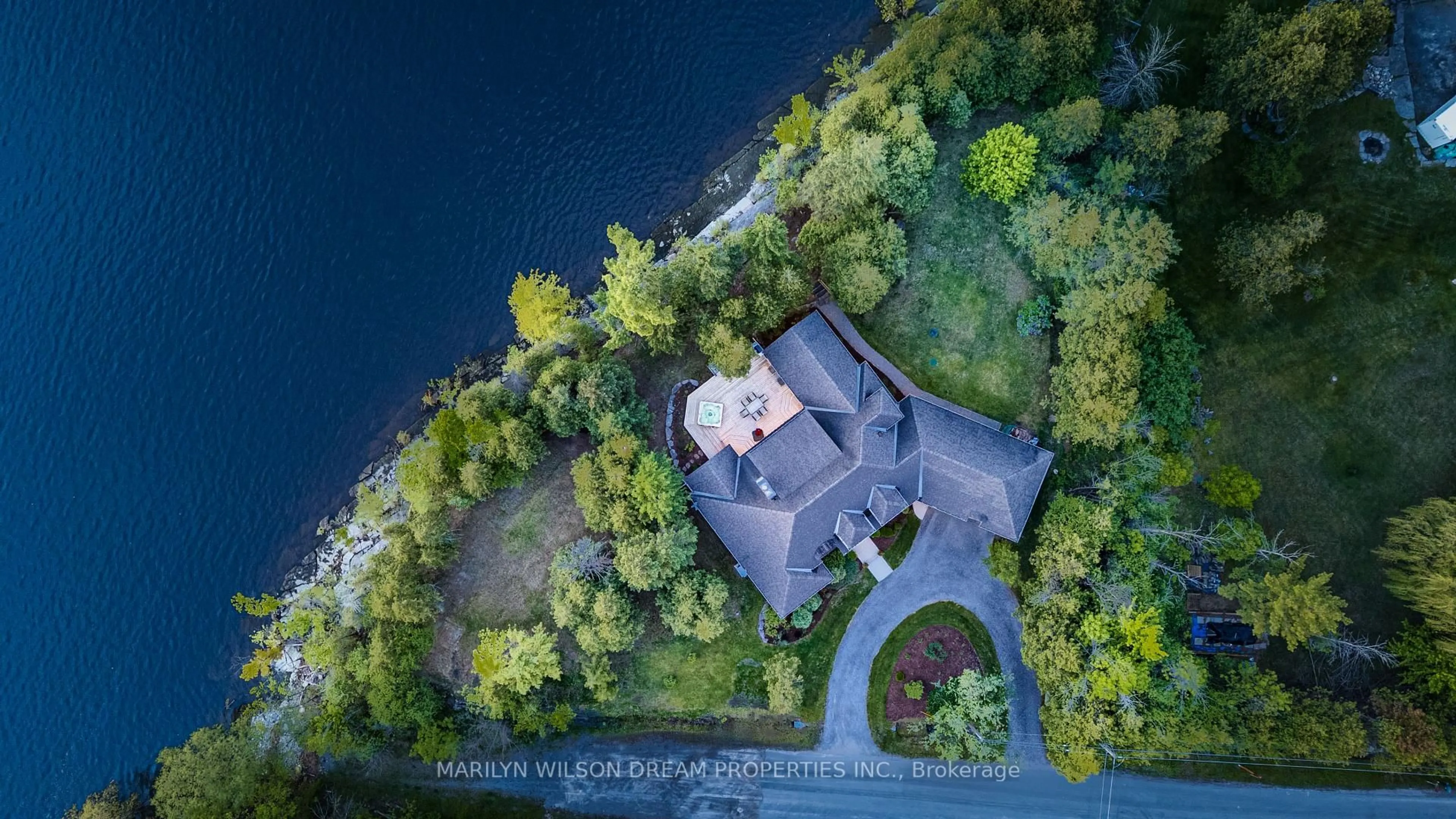A pic from outside/outdoor area/front of a property/back of a property/a pic from drone, water/lake/river/ocean view for 3442 Baskins Beach Rd, Ottawa Ontario K0A 1T0