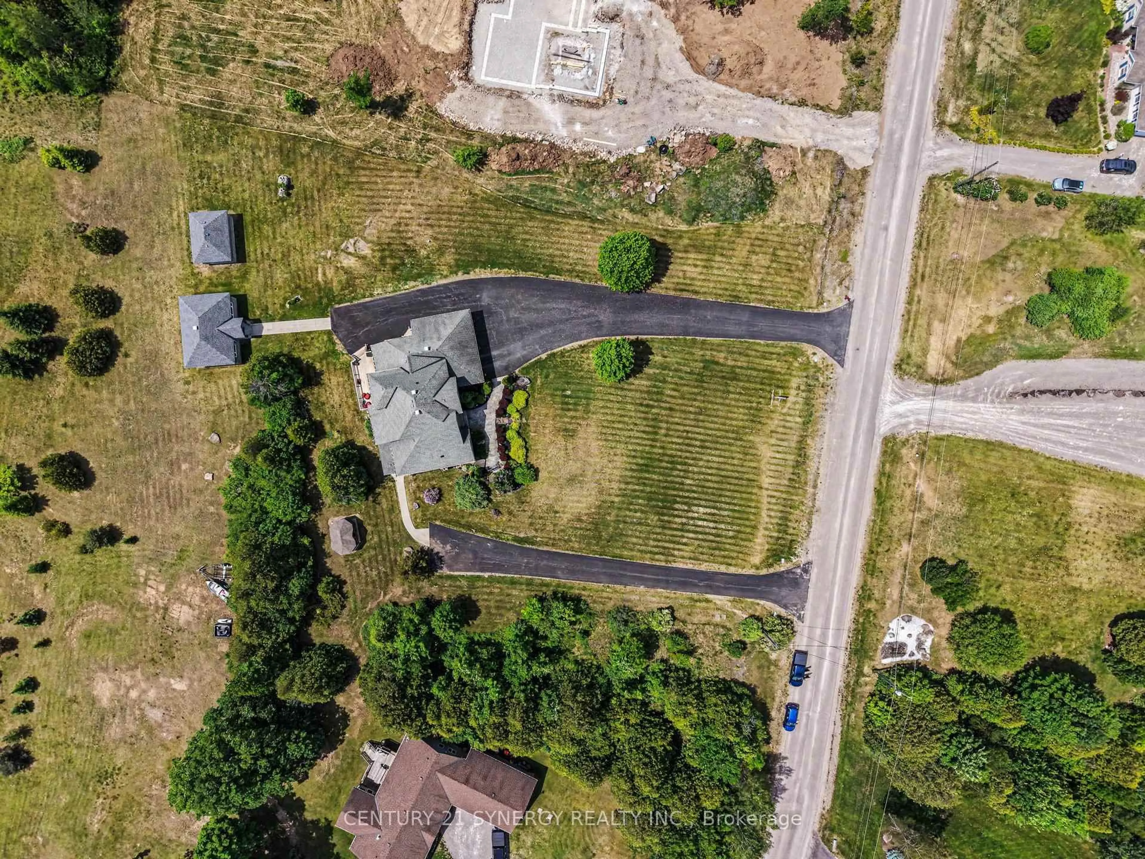 A pic from outside/outdoor area/front of a property/back of a property/a pic from drone, street for 30 Basswood Cres, Rideau Lakes Ontario K7A 0C8