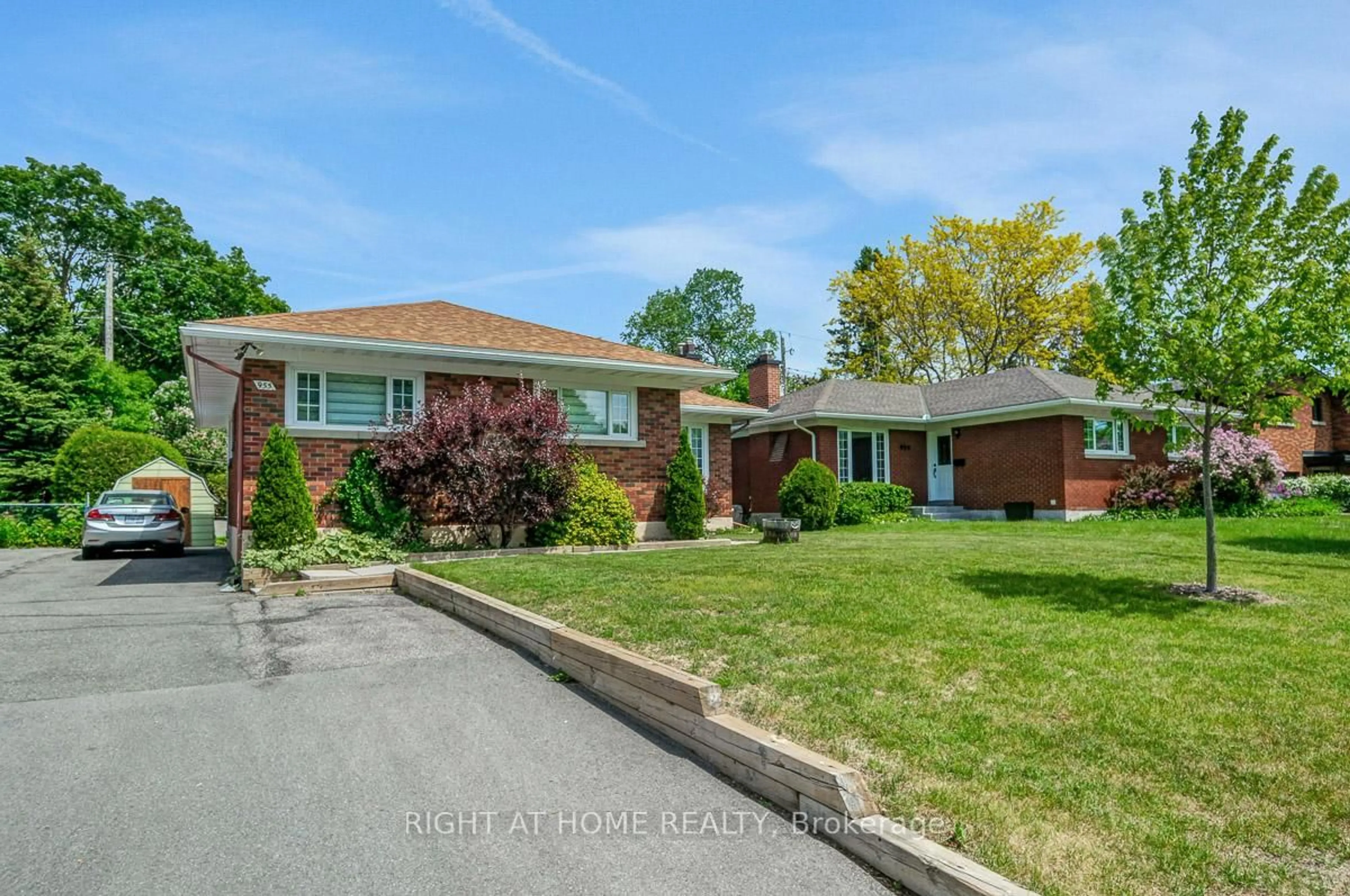 Home with brick exterior material, street for 955 Alpine Ave, Ottawa Ontario K2B 5R9