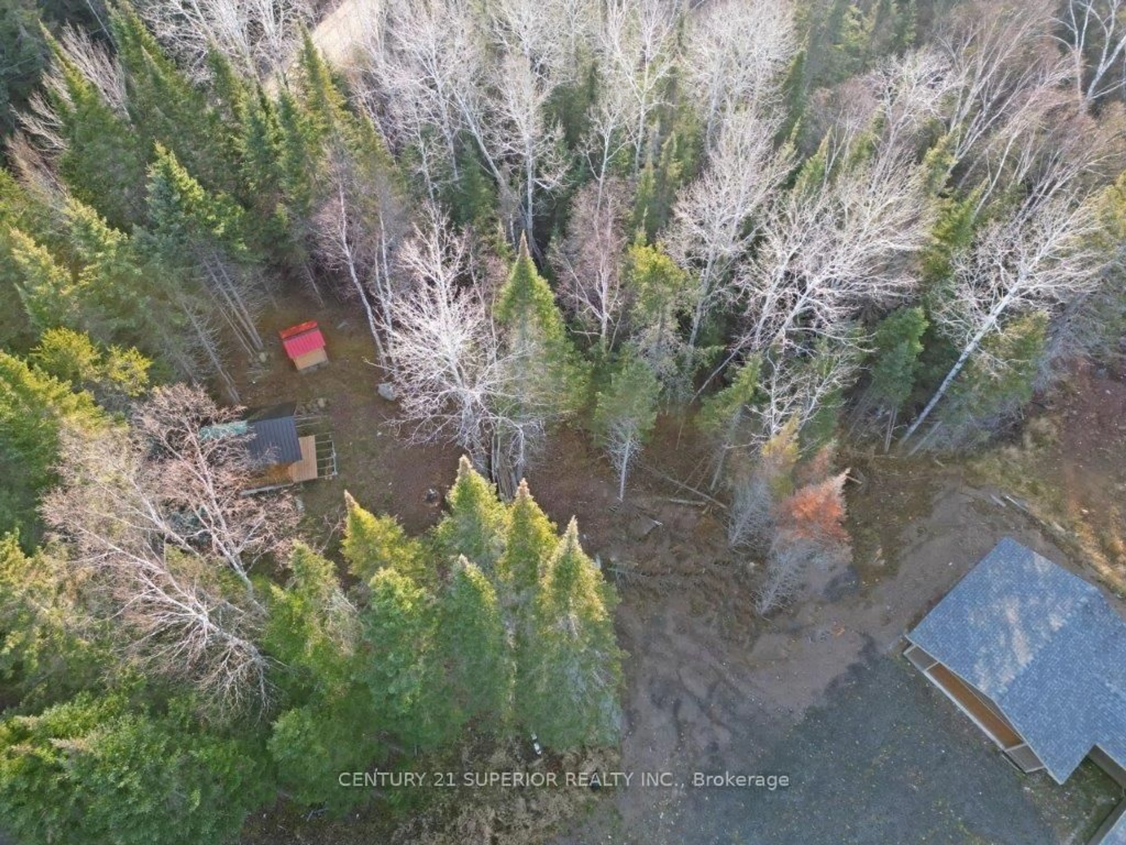 A pic from outside/outdoor area/front of a property/back of a property/a pic from drone, forest/trees view for 115 Golf Course Road, Nipigon Ontario P0T 2J0