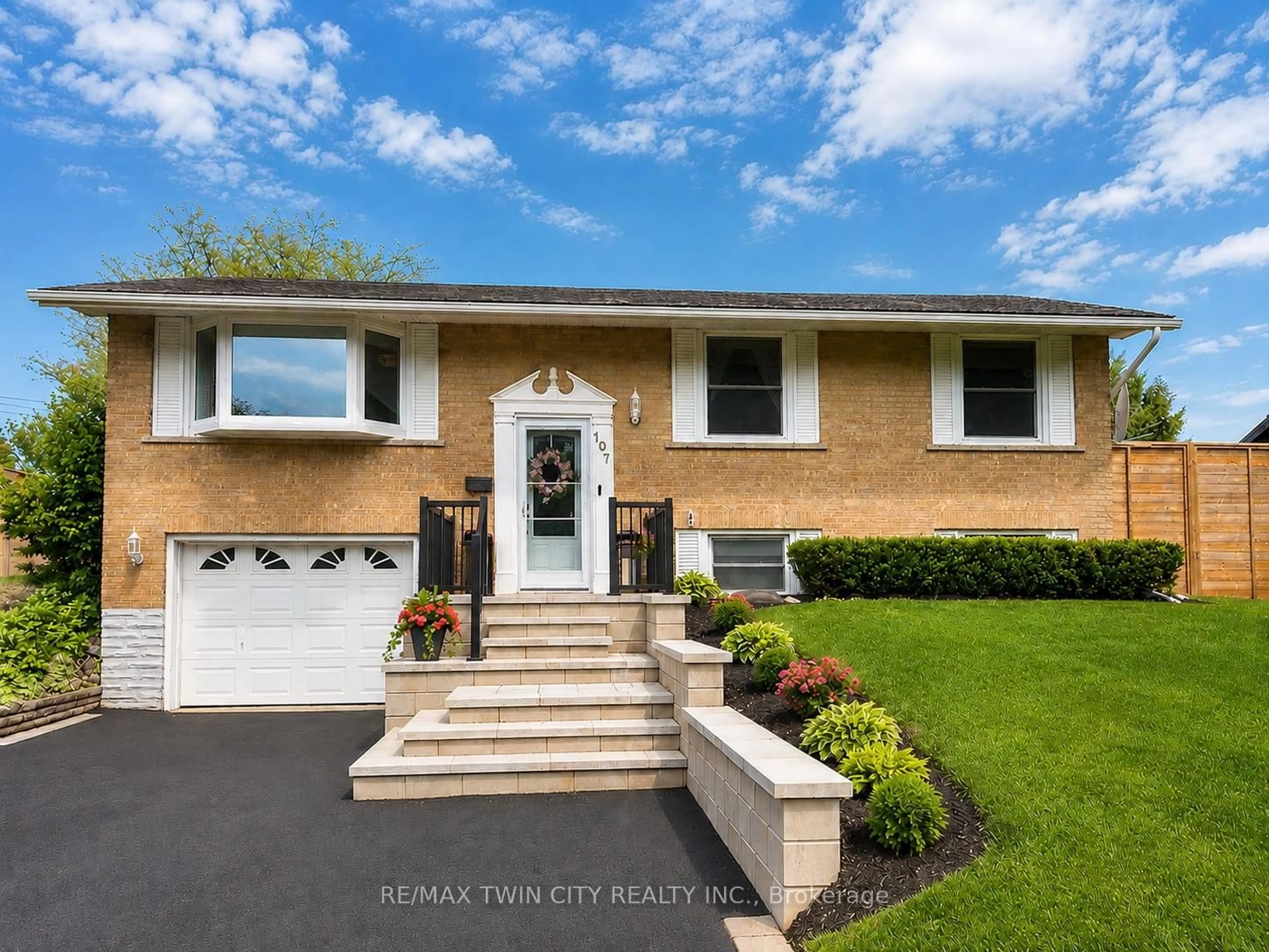 Home with brick exterior material, street for 107 Rosslinn Rd, Cambridge Ontario N1S 3K3