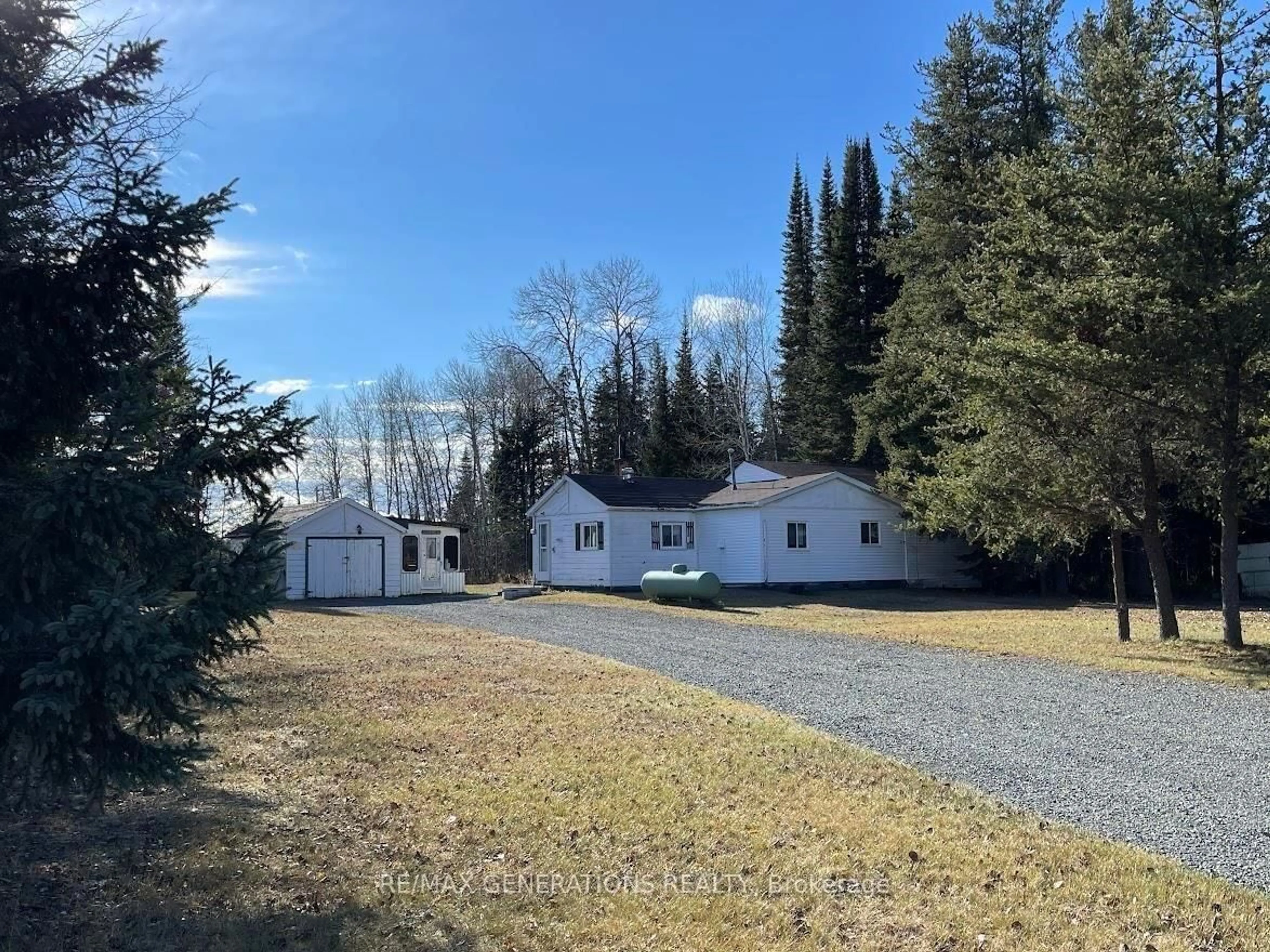 A pic from outside/outdoor area/front of a property/back of a property/a pic from drone, unknown for 13 1st St, Thunder Bay Remote Area Ontario P0T 2C0