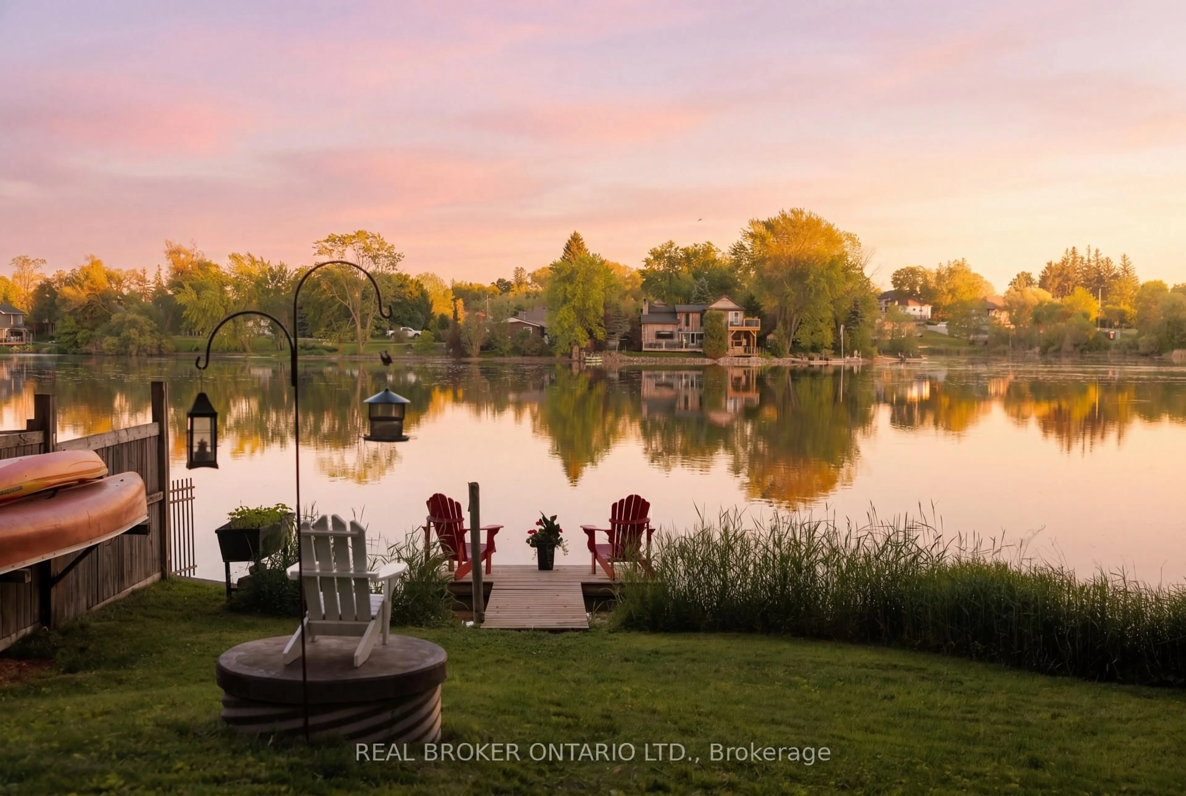 Patio, water/lake/river/ocean view for 1323 Queen St #71, Wilmot Ontario N0B 2E0
