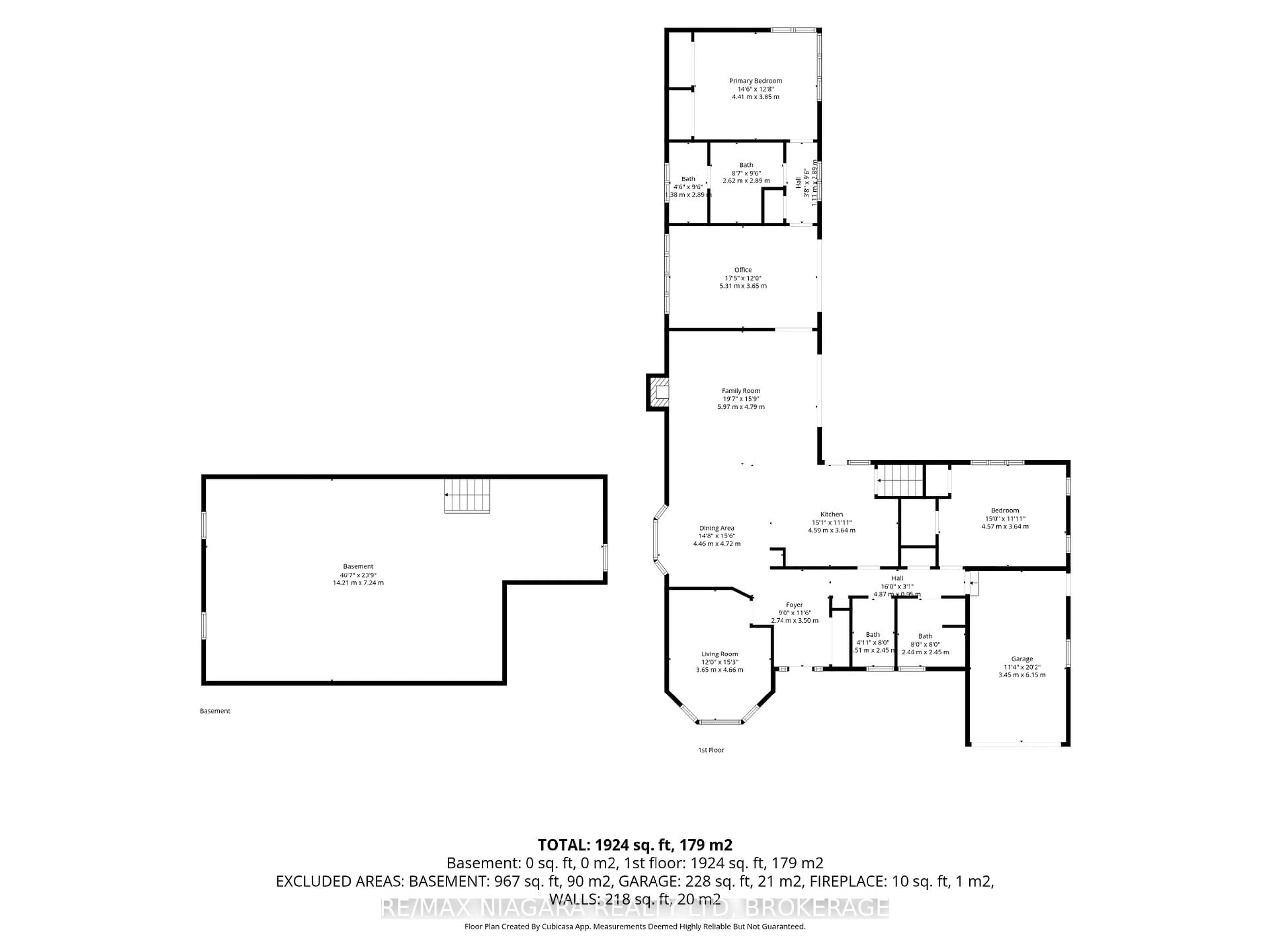 Floor plan for 410 VICTORIA St, Niagara-on-the-Lake Ontario L0S 1J0