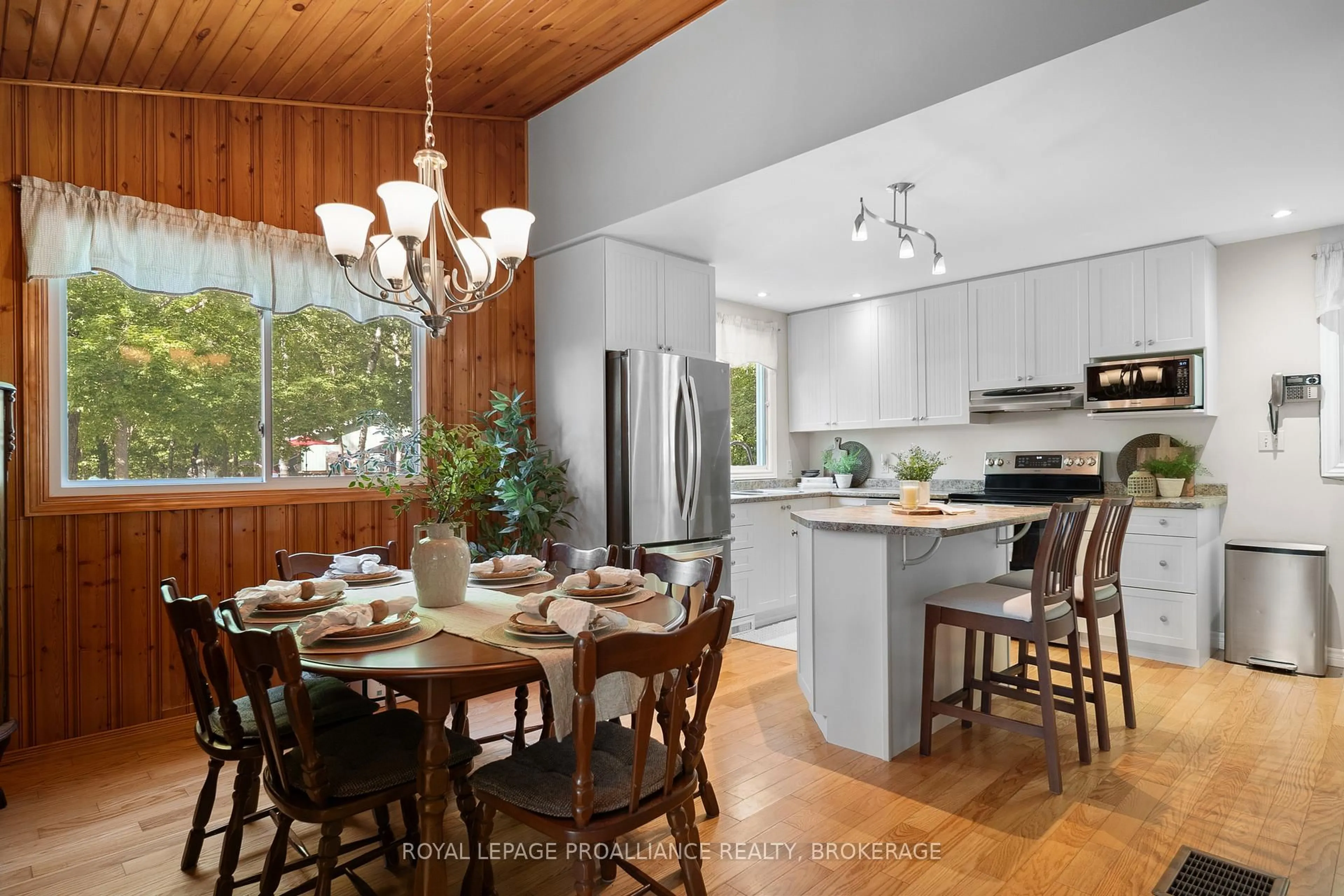 Open concept kitchen, unknown for 1140 High Falls Lane, Hartington Ontario K0H 1W0