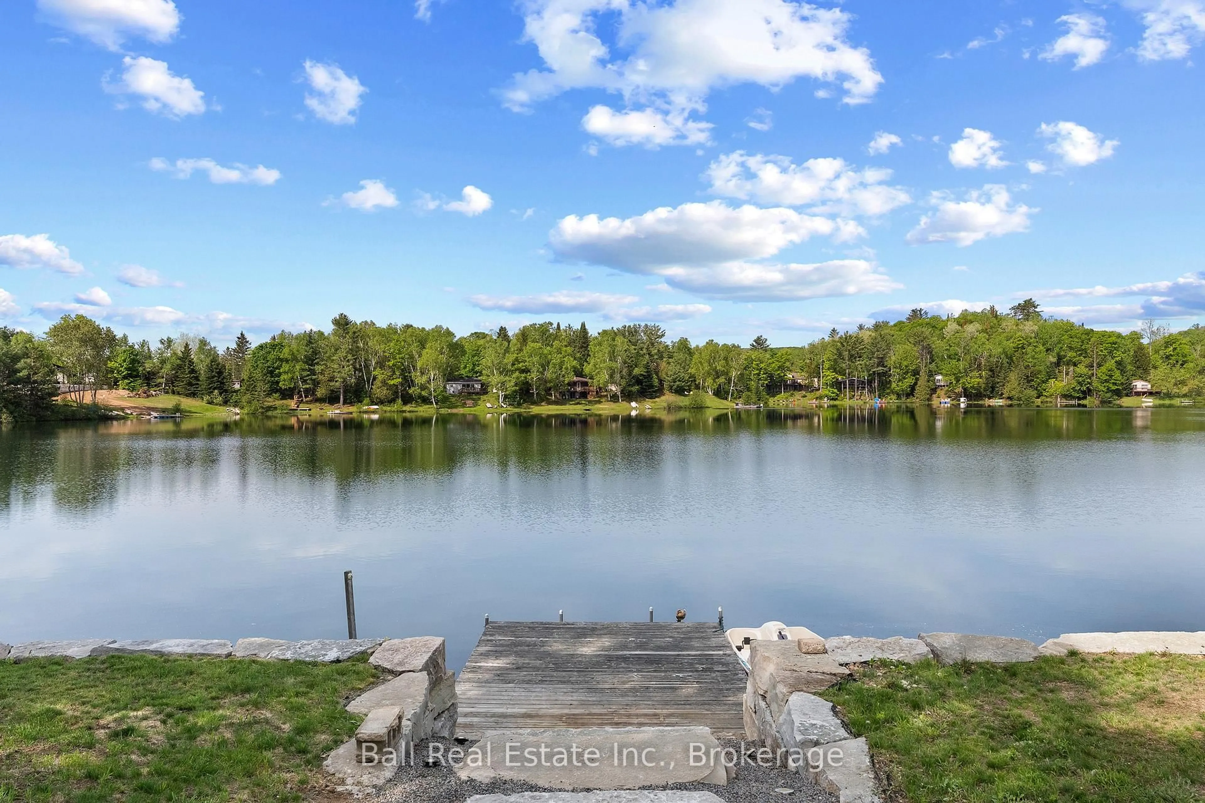 A pic from outside/outdoor area/front of a property/back of a property/a pic from drone, water/lake/river/ocean view for 29 Siddon Lake Pl, Bancroft Ontario K0L 1C0