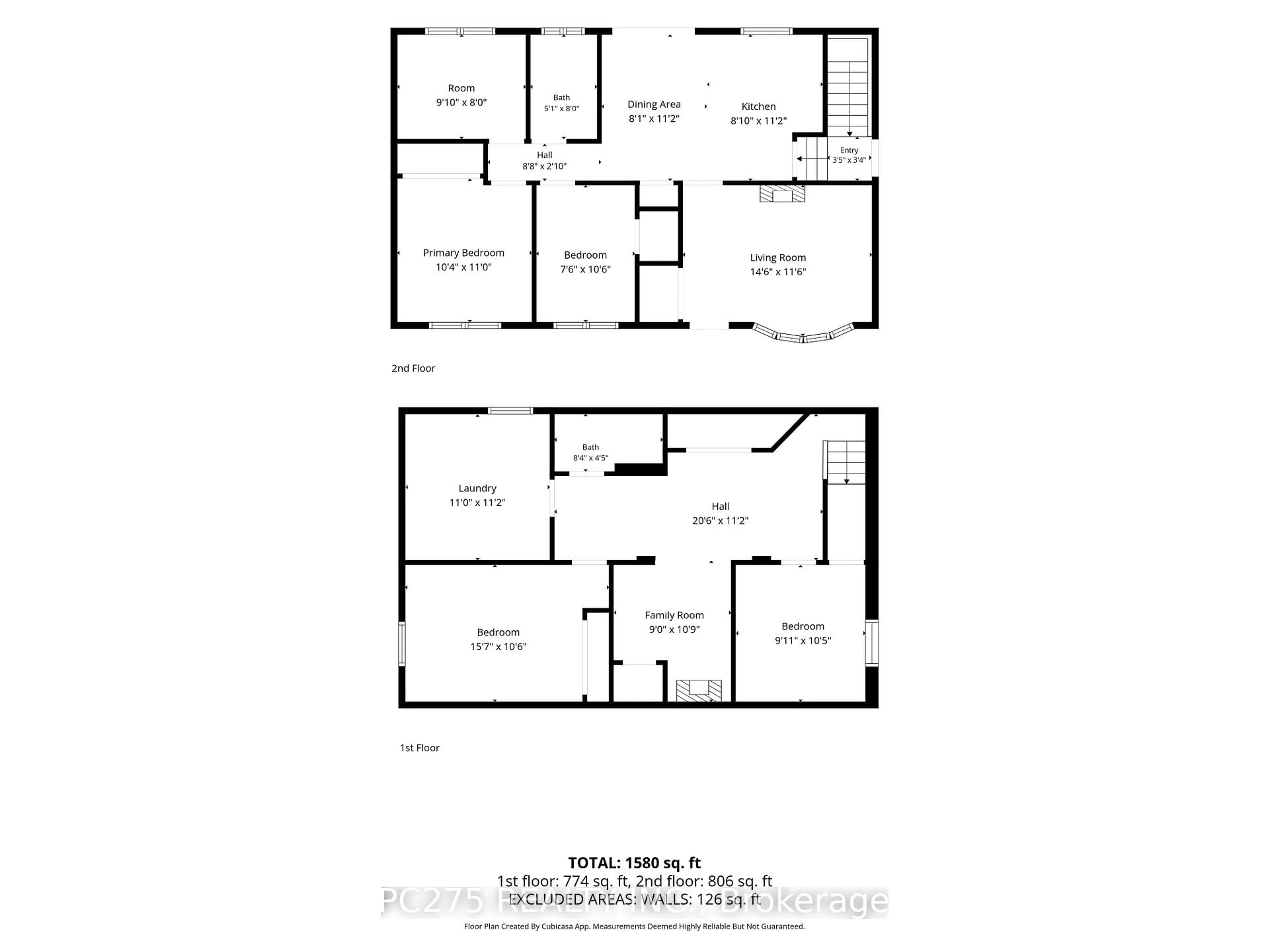 Floor plan for 1853 Royal Cres, London East Ontario N5W 2A9