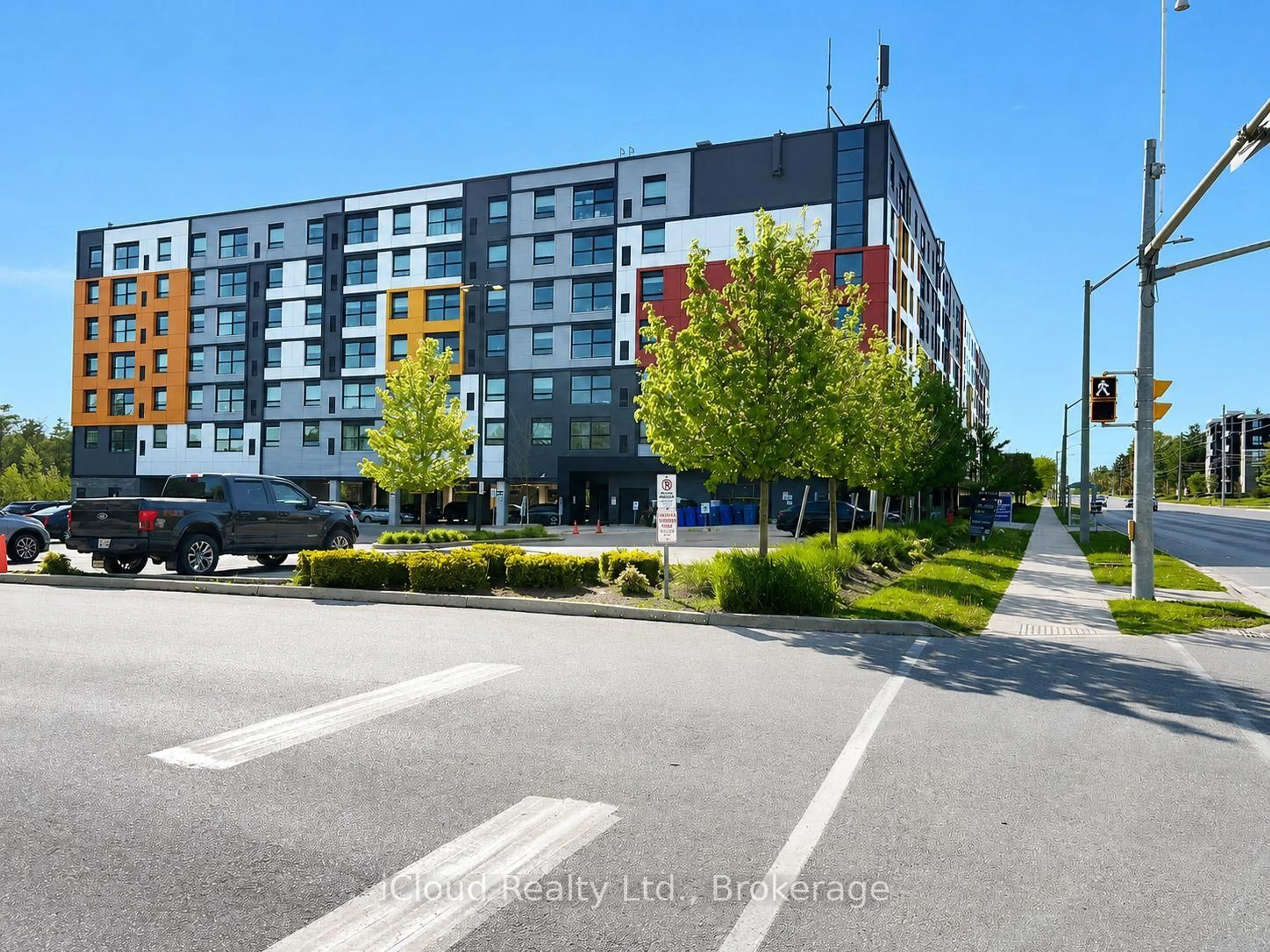 A pic from outside/outdoor area/front of a property/back of a property/a pic from drone, street for 1291 Gordon St #311, Guelph Ontario N1L 0M5
