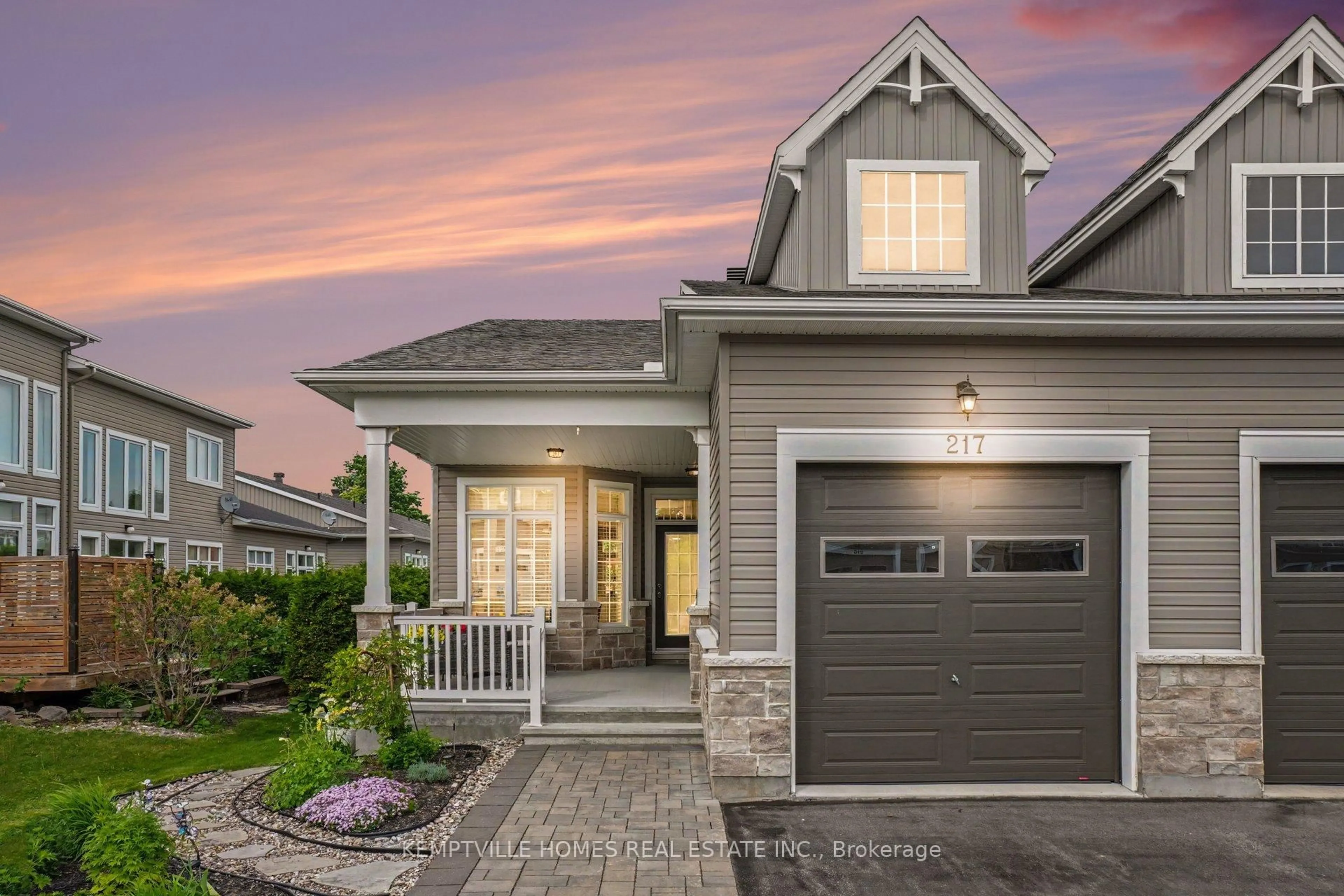 Home with vinyl exterior material, street for 217 Oxford West St, North Grenville Ontario K0G 1J0