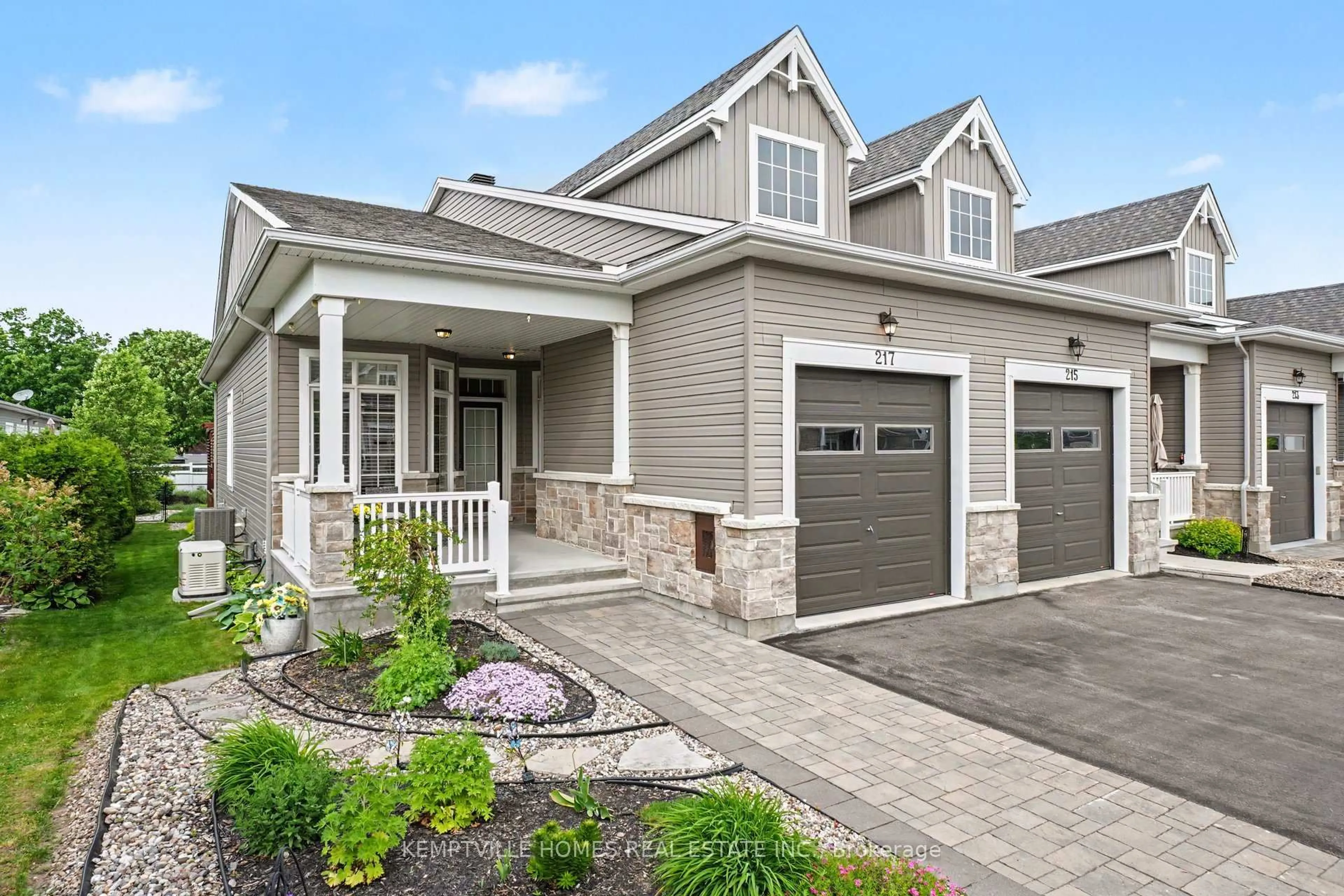 Home with vinyl exterior material, street for 217 Oxford West St, North Grenville Ontario K0G 1J0