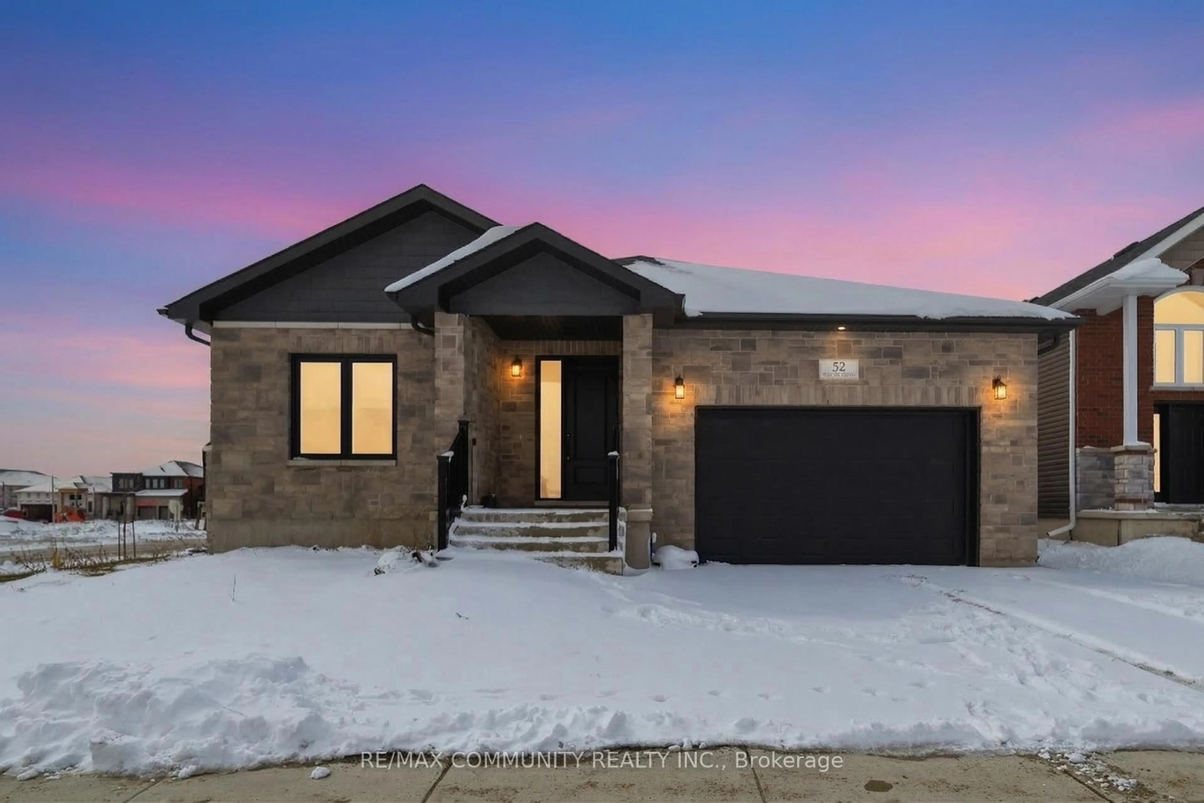 Home with brick exterior material, street for 52 Potter Dr, Bissett Creek Ontario K0H 2H0