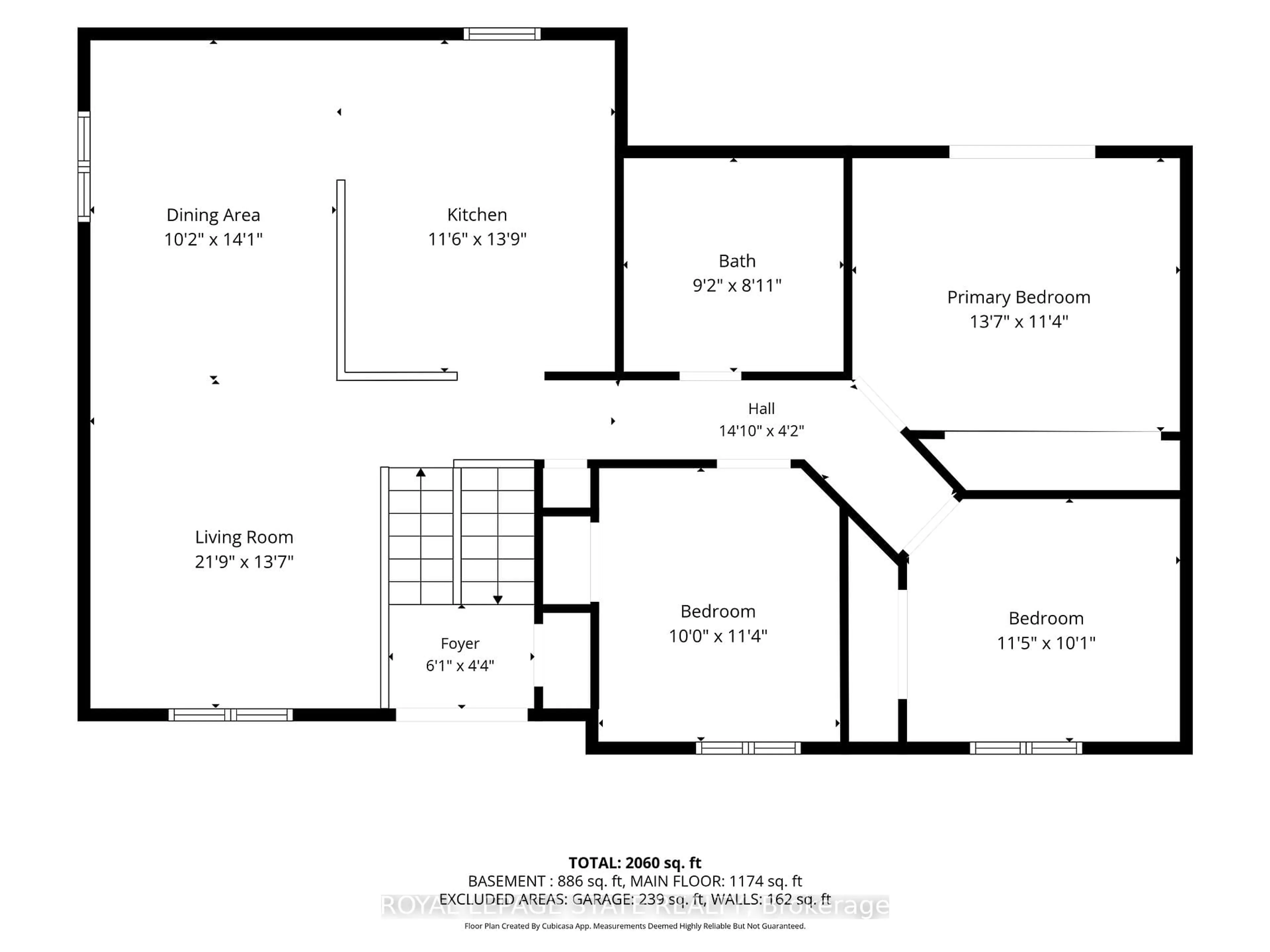Floor plan for 83 Amberwood St, Hamilton Ontario L8J 1Z8