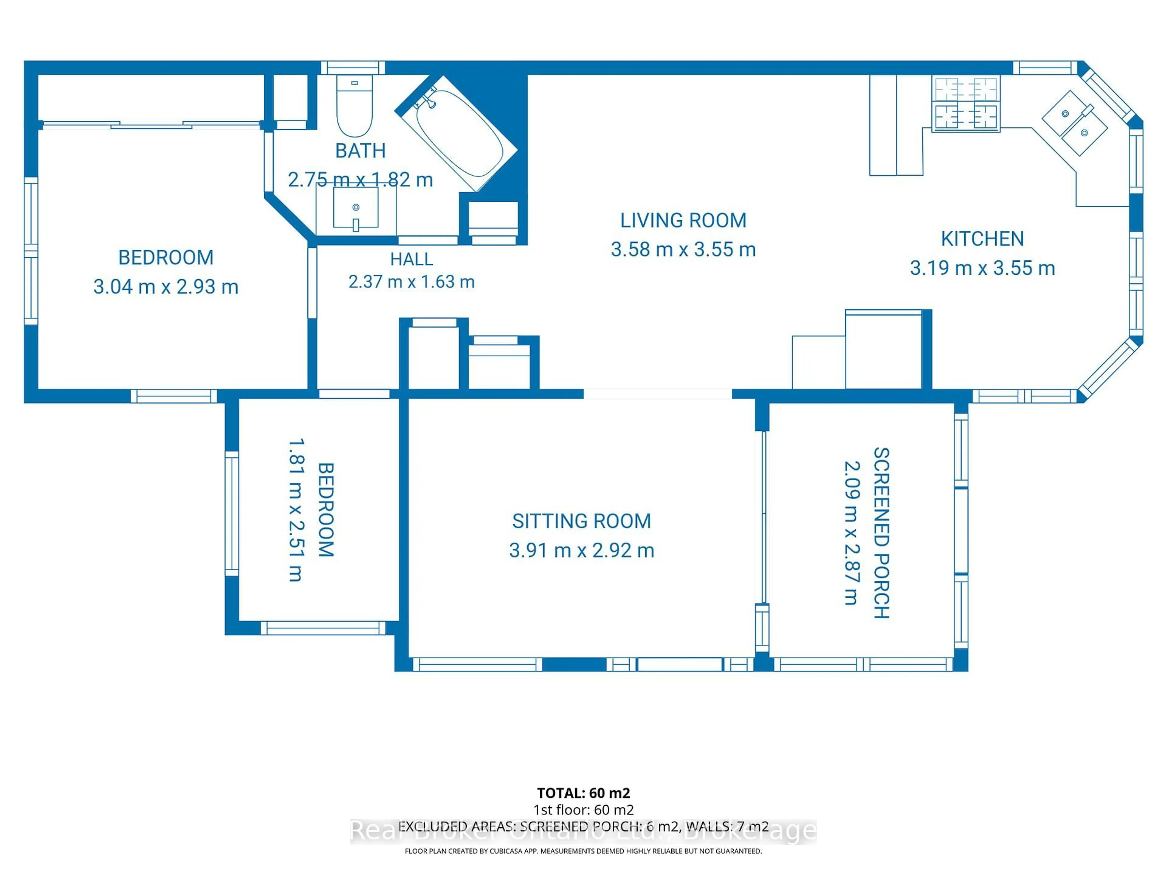 Floor plan for 13 Southline Ave #M39, Huron-Kinloss Ontario N2Z 2X5