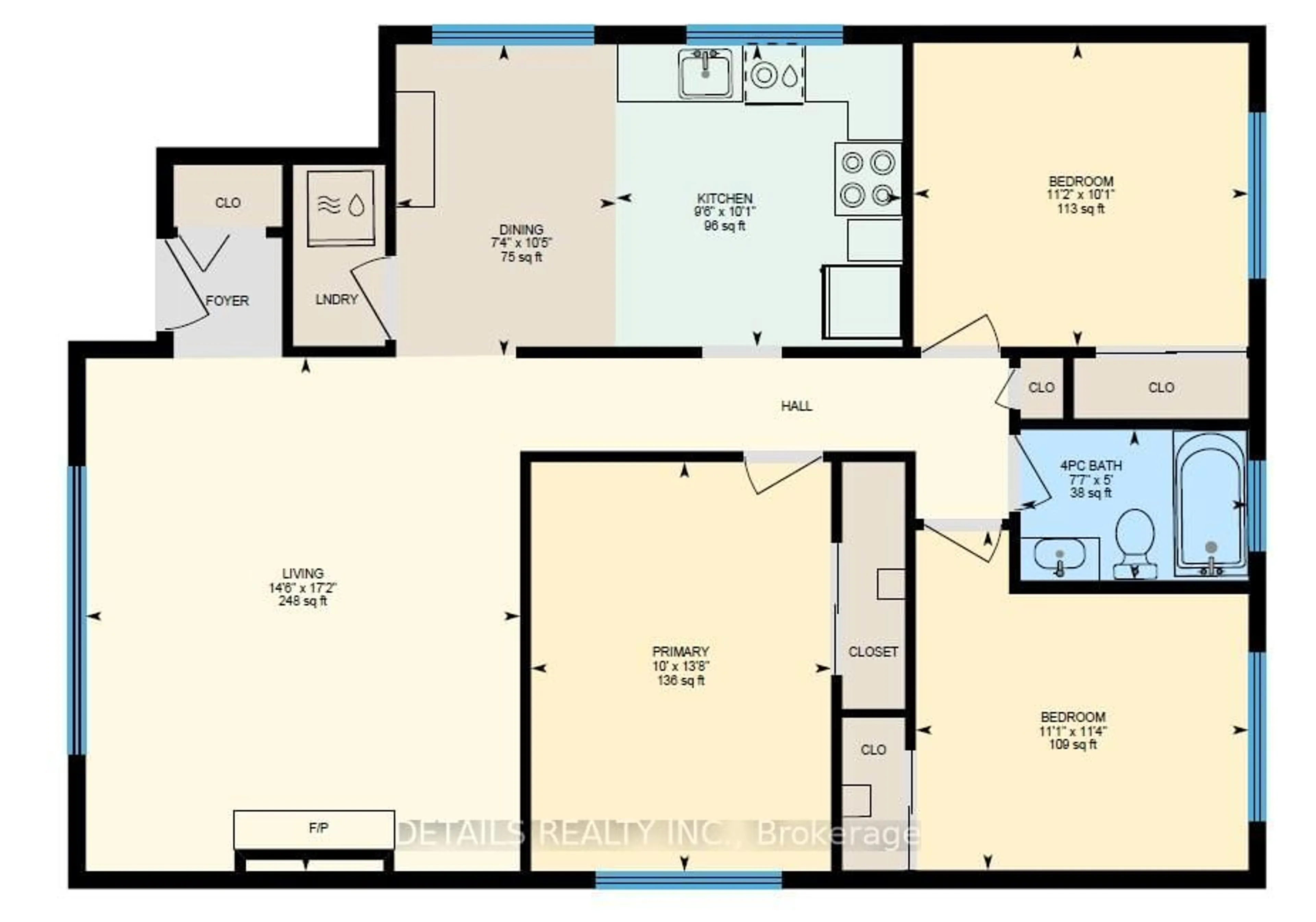 Floor plan for 2364 Cheshire Rd, Ottawa Ontario K2C 1G3