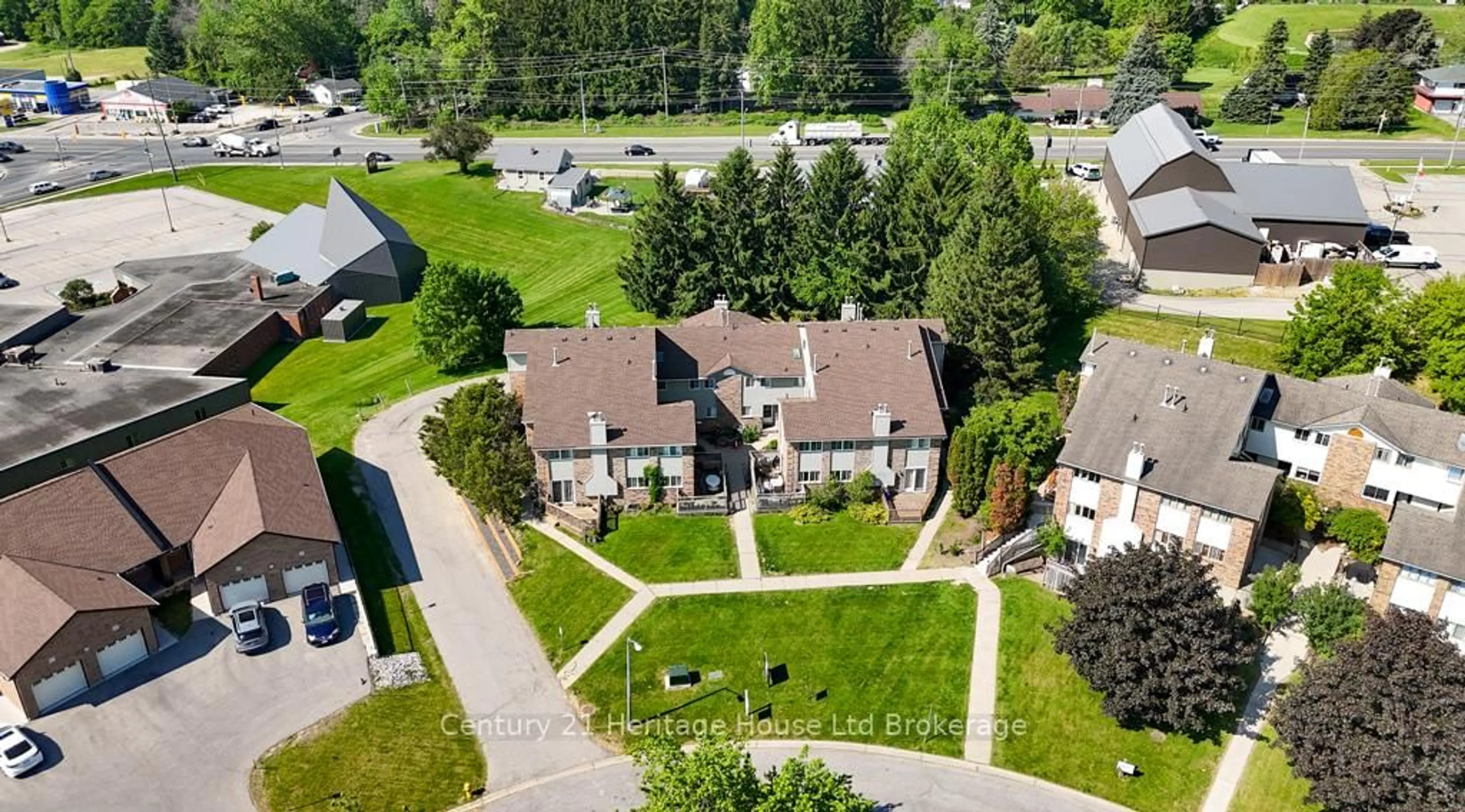 A pic from outside/outdoor area/front of a property/back of a property/a pic from drone, street for 19 Wren Crt #6, Tillsonburg Ontario N4G 5K2