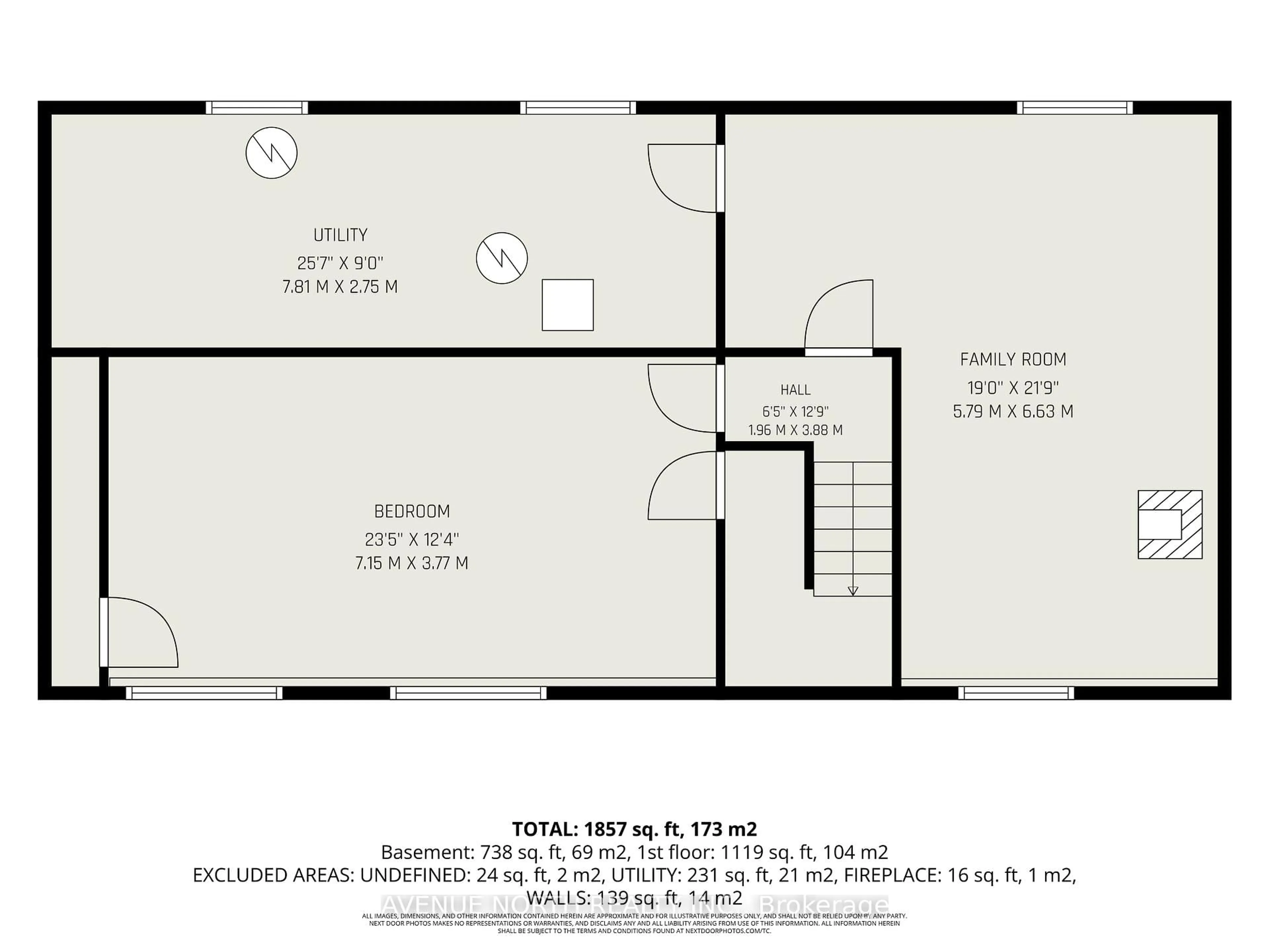 Floor plan for 146 Duncan St, Smiths Falls Ontario K7A 4S4