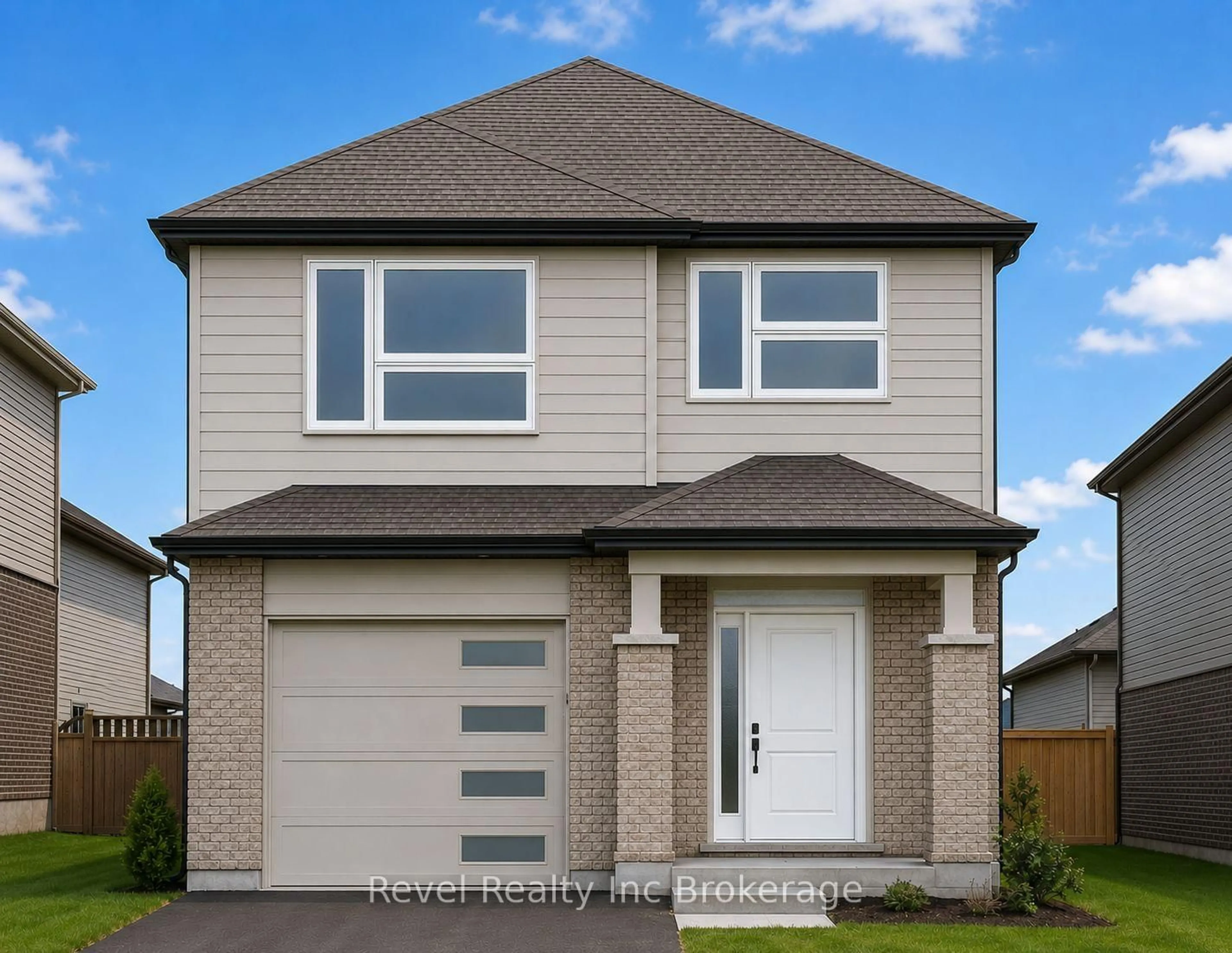 Home with vinyl exterior material, street for lot 77 Gillespie St, South-West Oxford Ontario N4S 7V6
