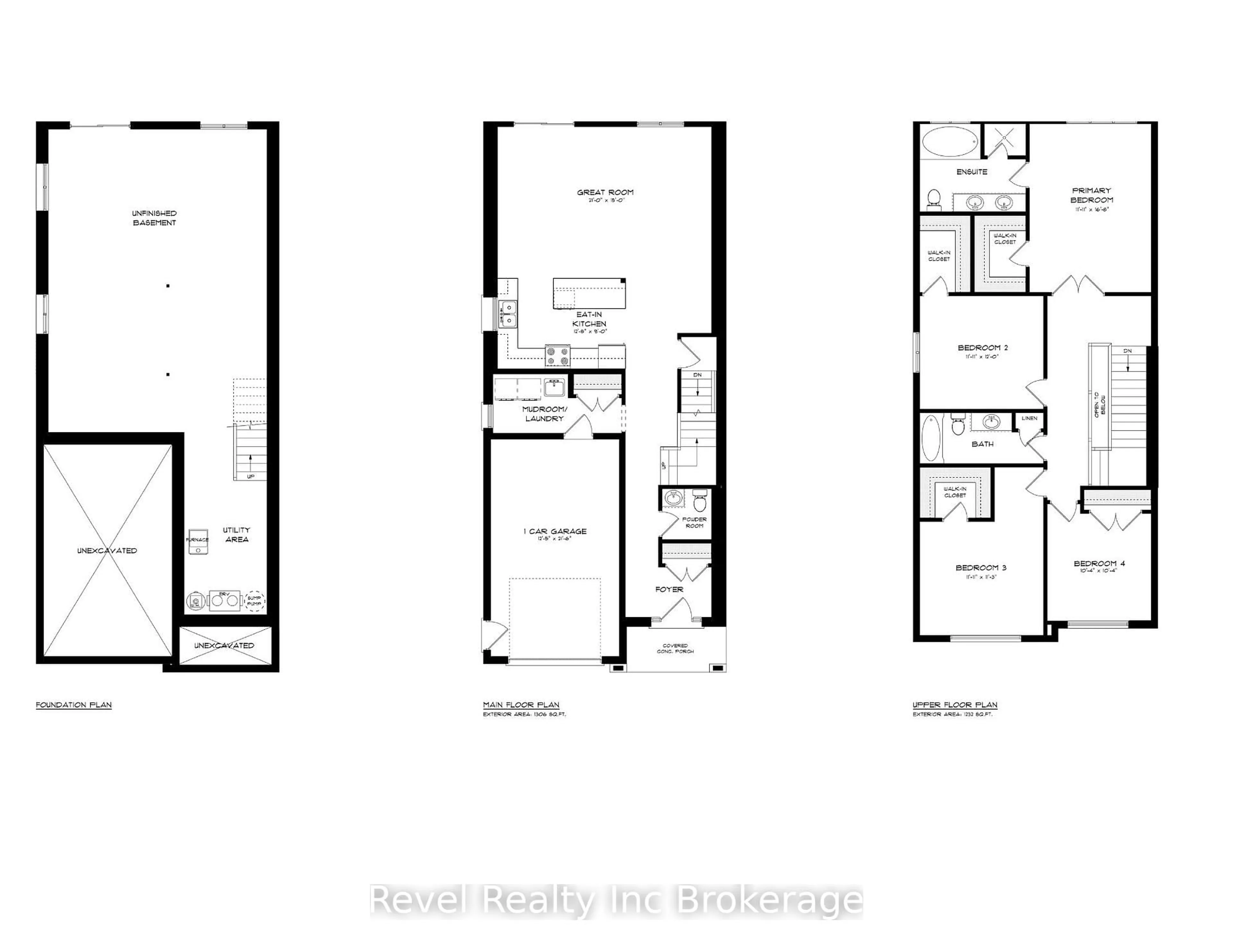 Floor plan for lot 77 Gillespie St, South-West Oxford Ontario N4S 7V6