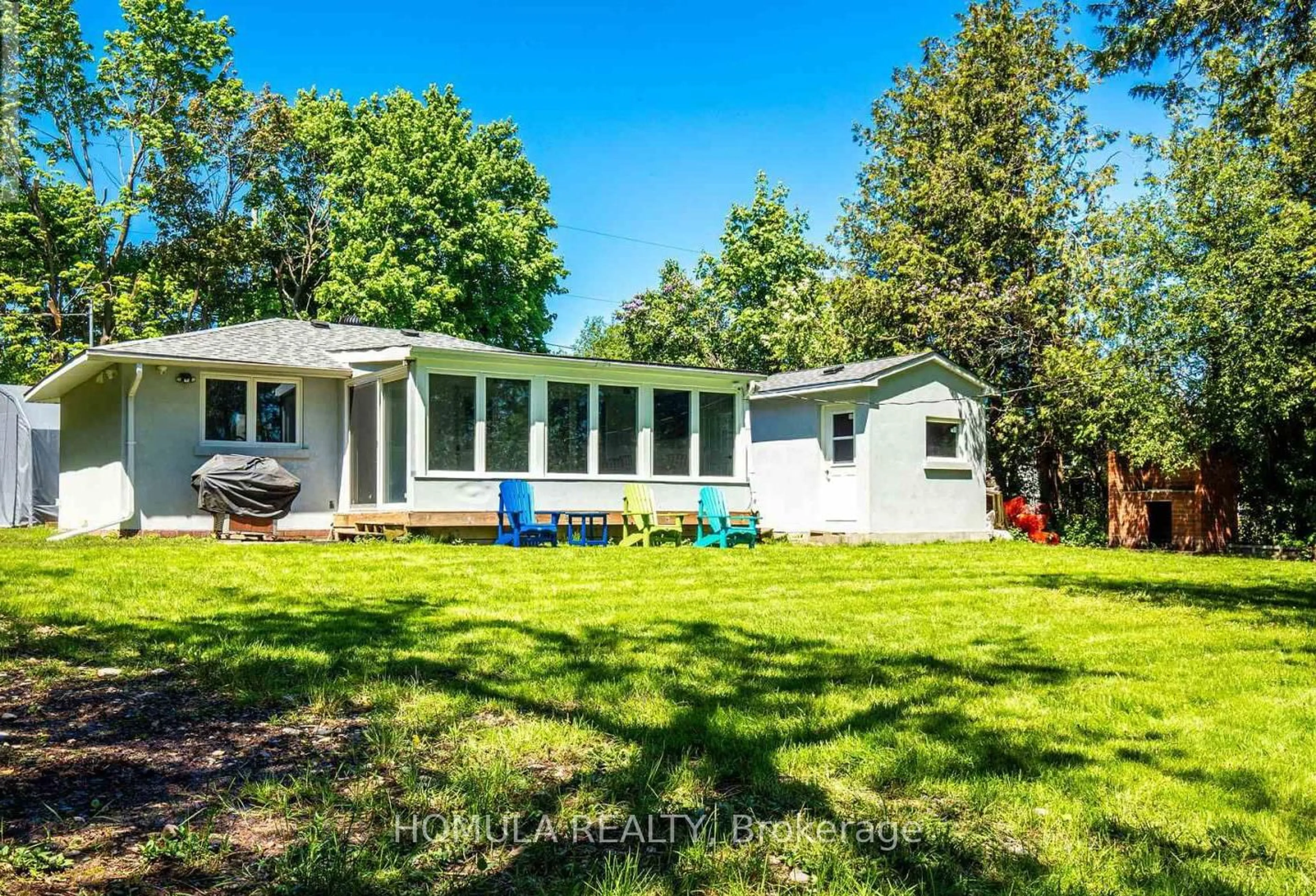 Home with vinyl exterior material, water/lake/river/ocean view for 24 Riverside Dr, Kawartha Lakes Ontario K9V 0H6