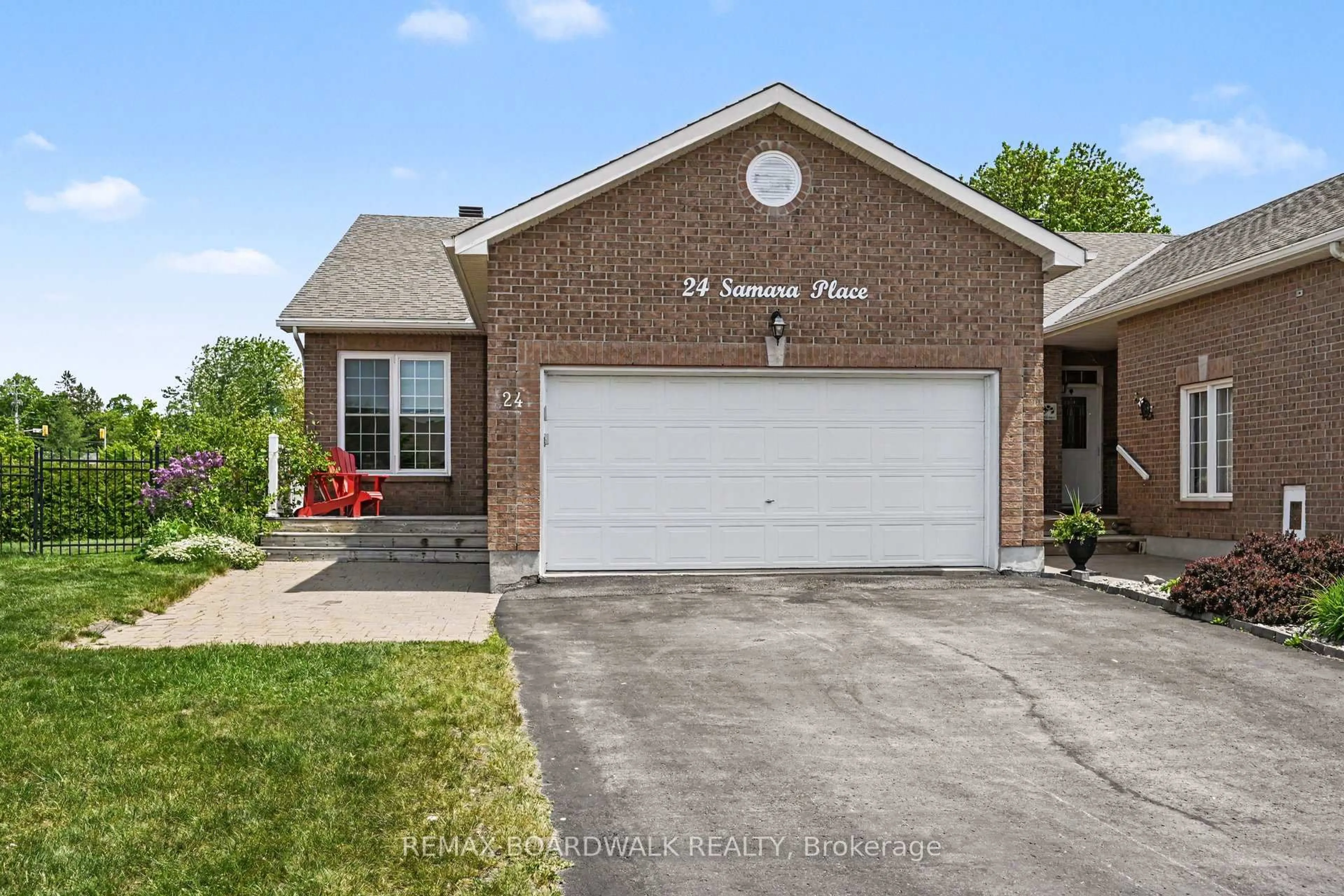 Home with brick exterior material, street for 24 Samara Pl, Ottawa Ontario K2S 2B2