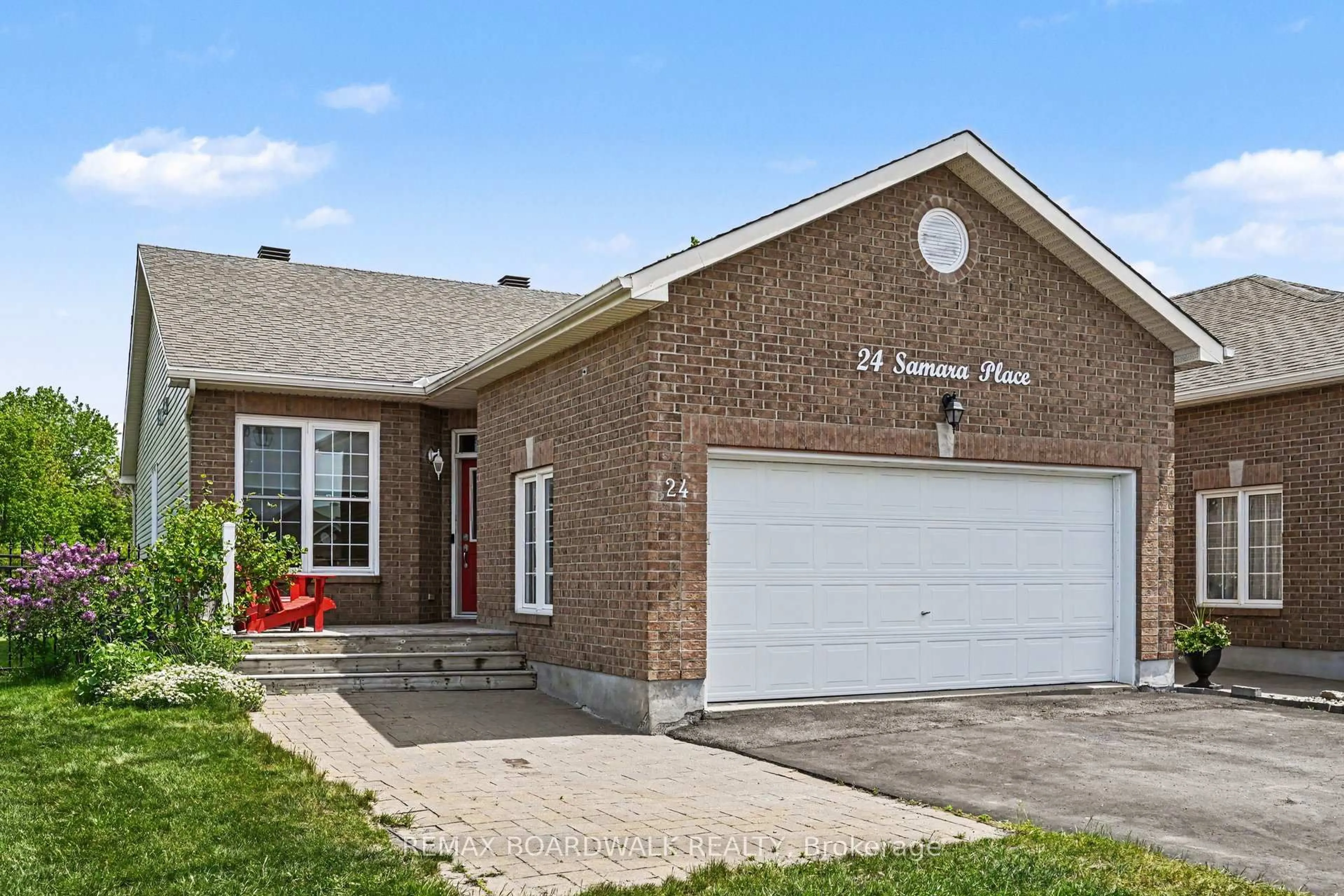 Home with brick exterior material, street for 24 Samara Pl, Ottawa Ontario K2S 2B2