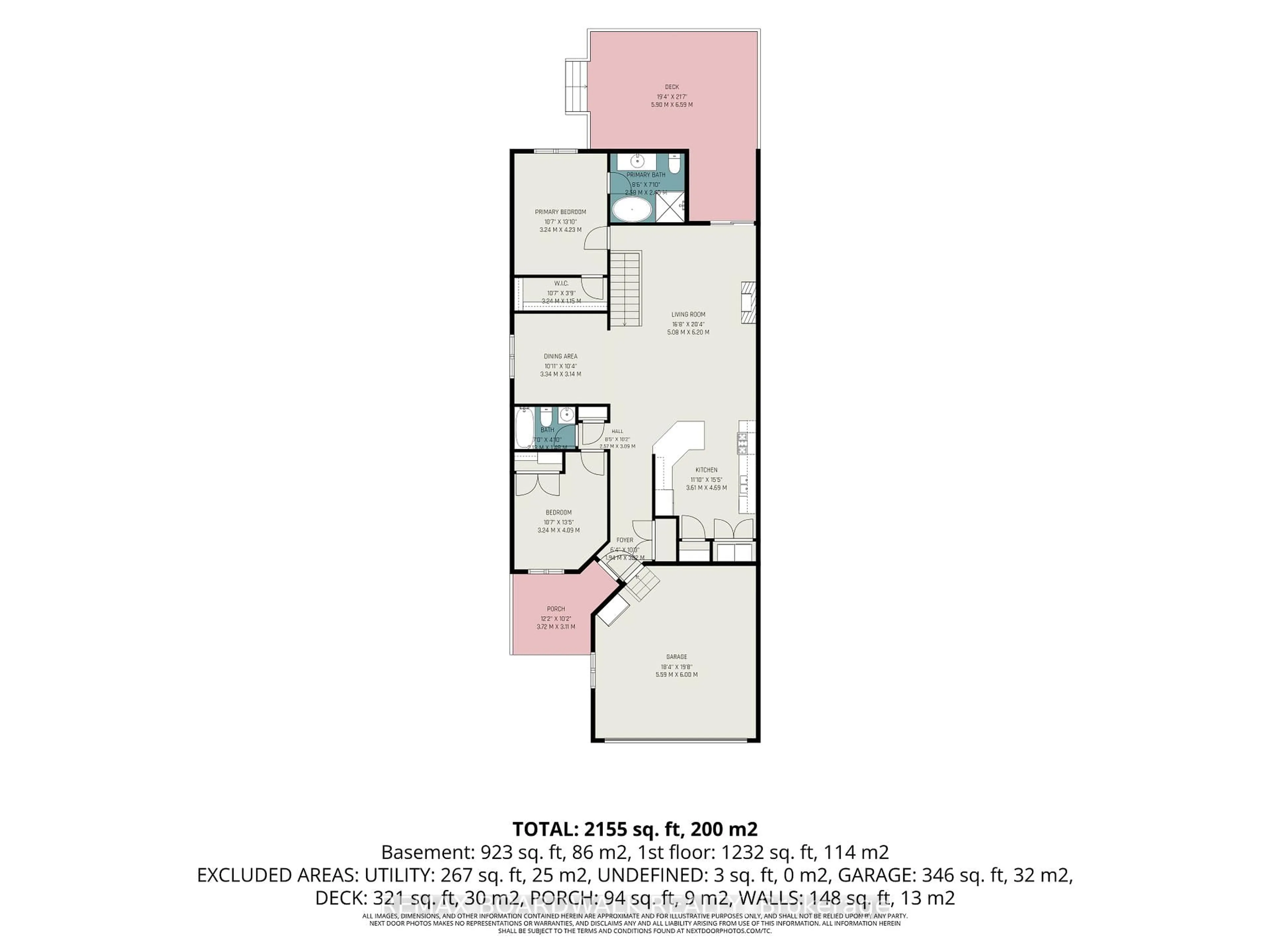 Floor plan for 24 Samara Pl, Ottawa Ontario K2S 2B2