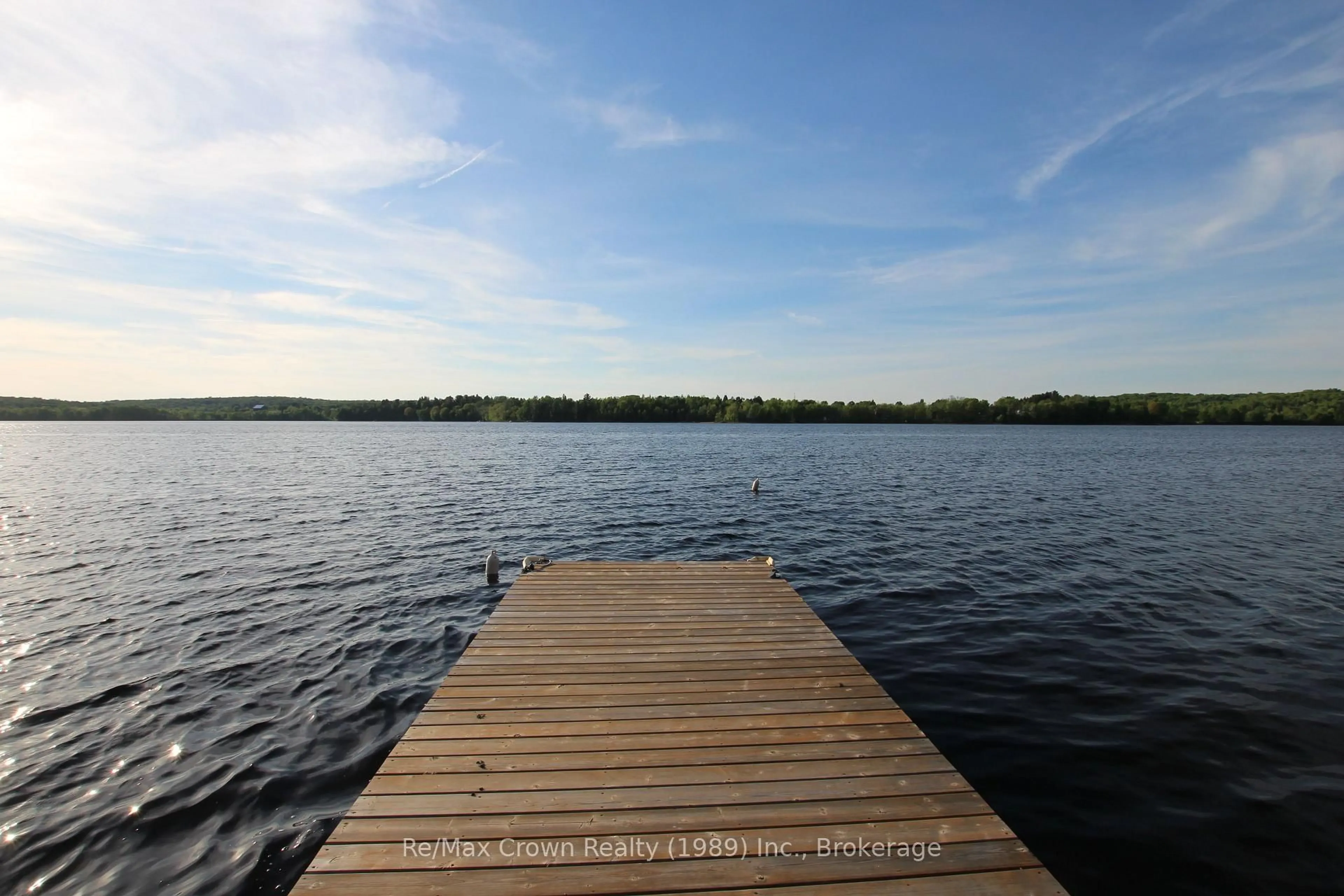 Patio, water/lake/river/ocean view for 581 Limberlost Point Rd, Parry Sound Remote Area Ontario P0H 2R0