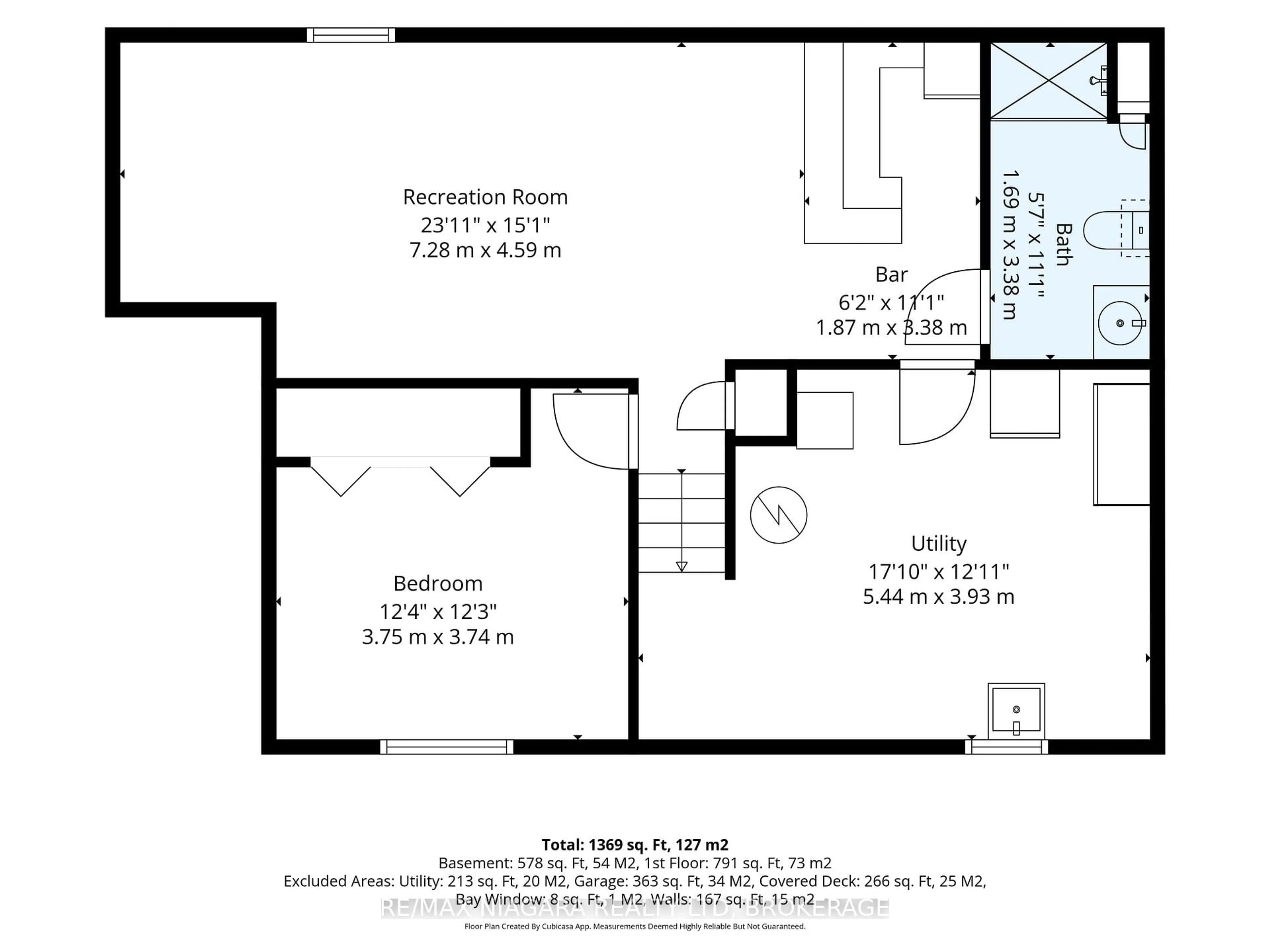 Floor plan for 270 Mcalpine Ave, Welland Ontario L3B 1T9