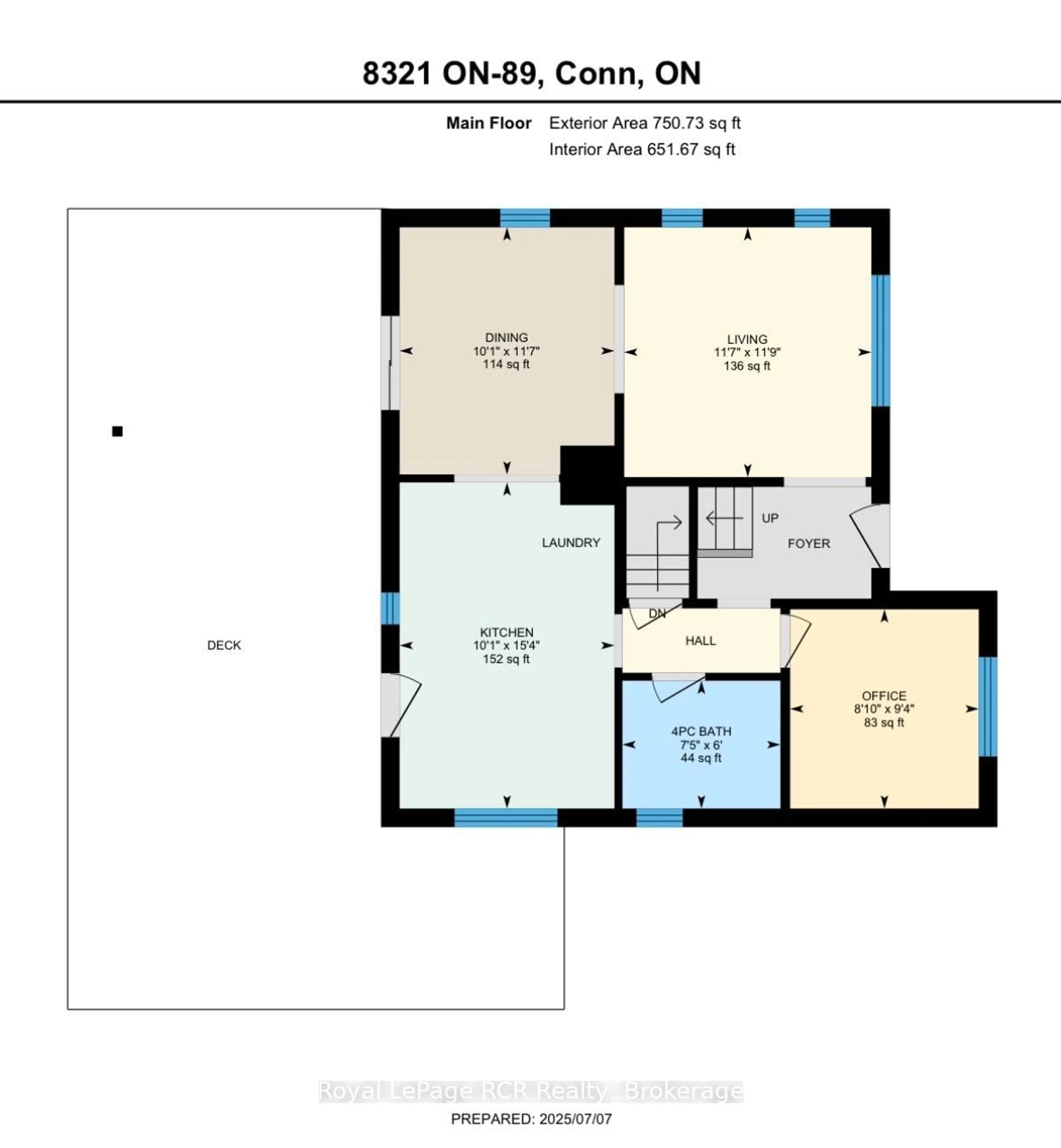 Floor plan for 8321 89 Highway, Wellington North Ontario N0G 1N0